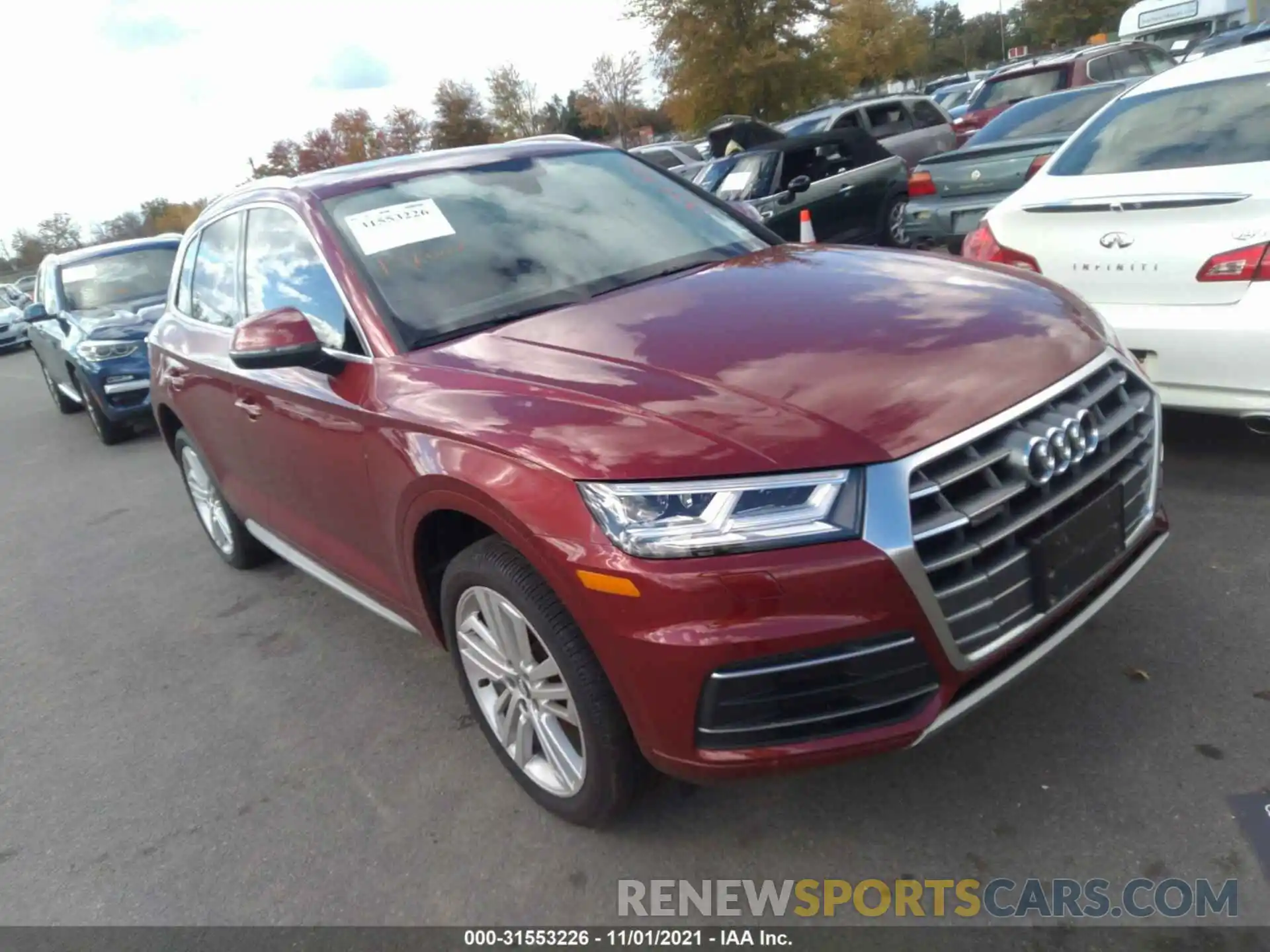 1 Photograph of a damaged car WA1BNAFY7L2074774 AUDI Q5 2020