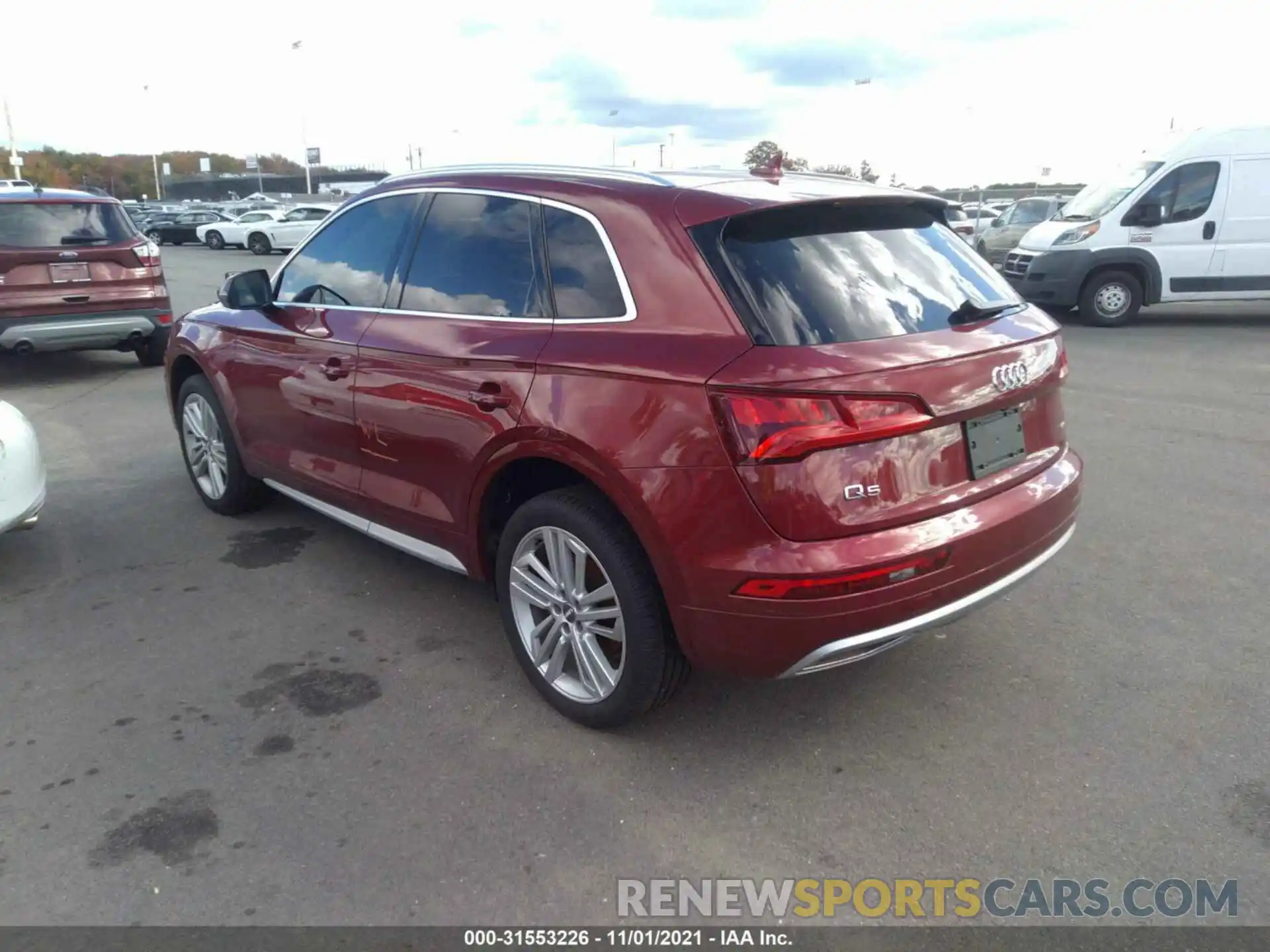 3 Фотография поврежденного автомобиля WA1BNAFY7L2074774 AUDI Q5 2020