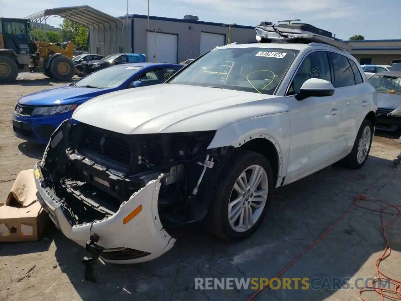 2 Photograph of a damaged car WA1BNAFY7L2076279 AUDI Q5 2020