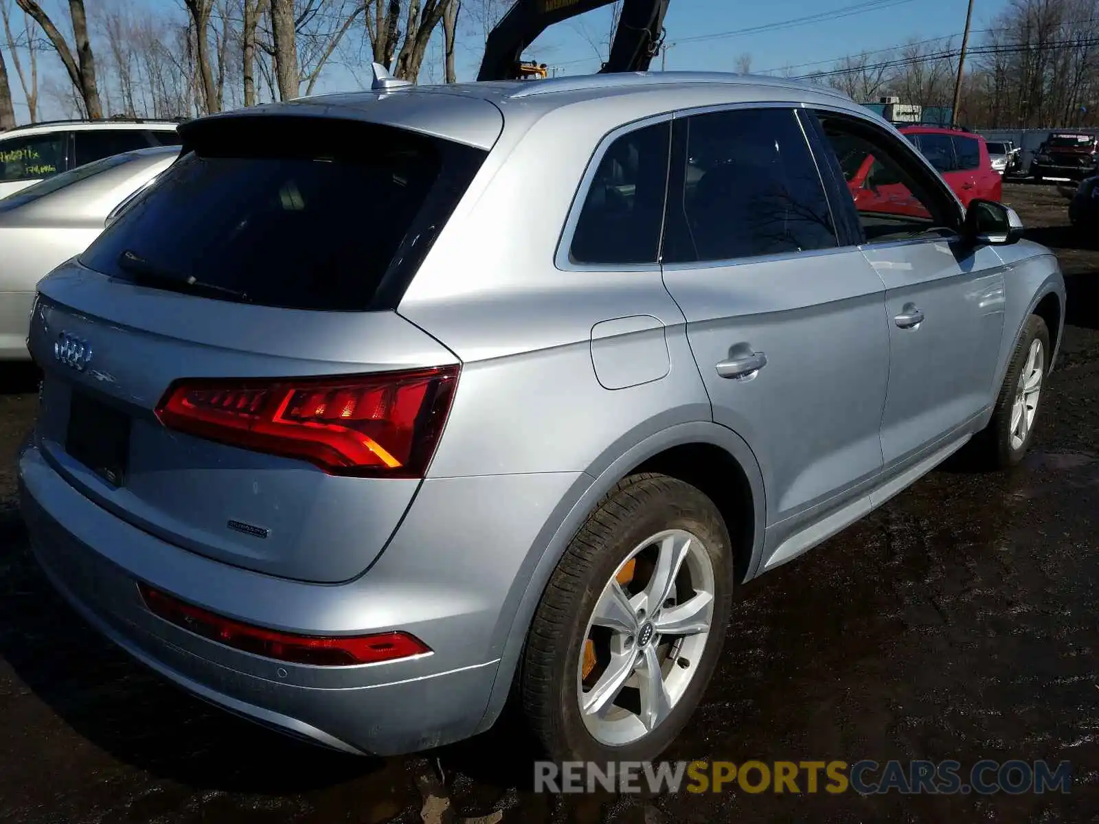 4 Фотография поврежденного автомобиля WA1BNAFY7L2093082 AUDI Q5 2020