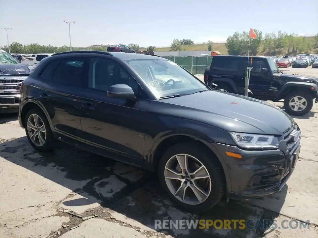 1 Фотография поврежденного автомобиля WA1BNAFY7L2094216 AUDI Q5 2020