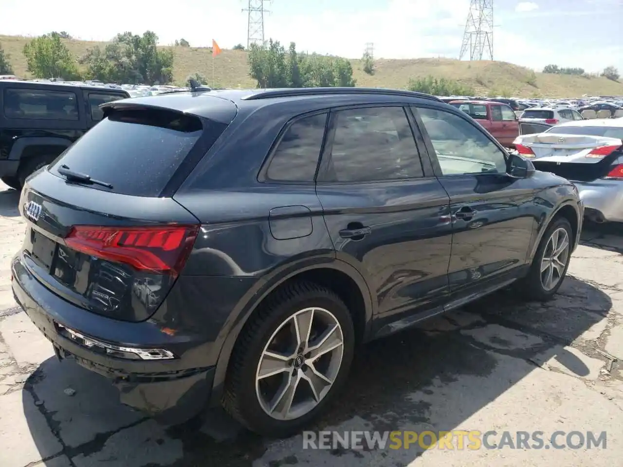 4 Фотография поврежденного автомобиля WA1BNAFY7L2094216 AUDI Q5 2020