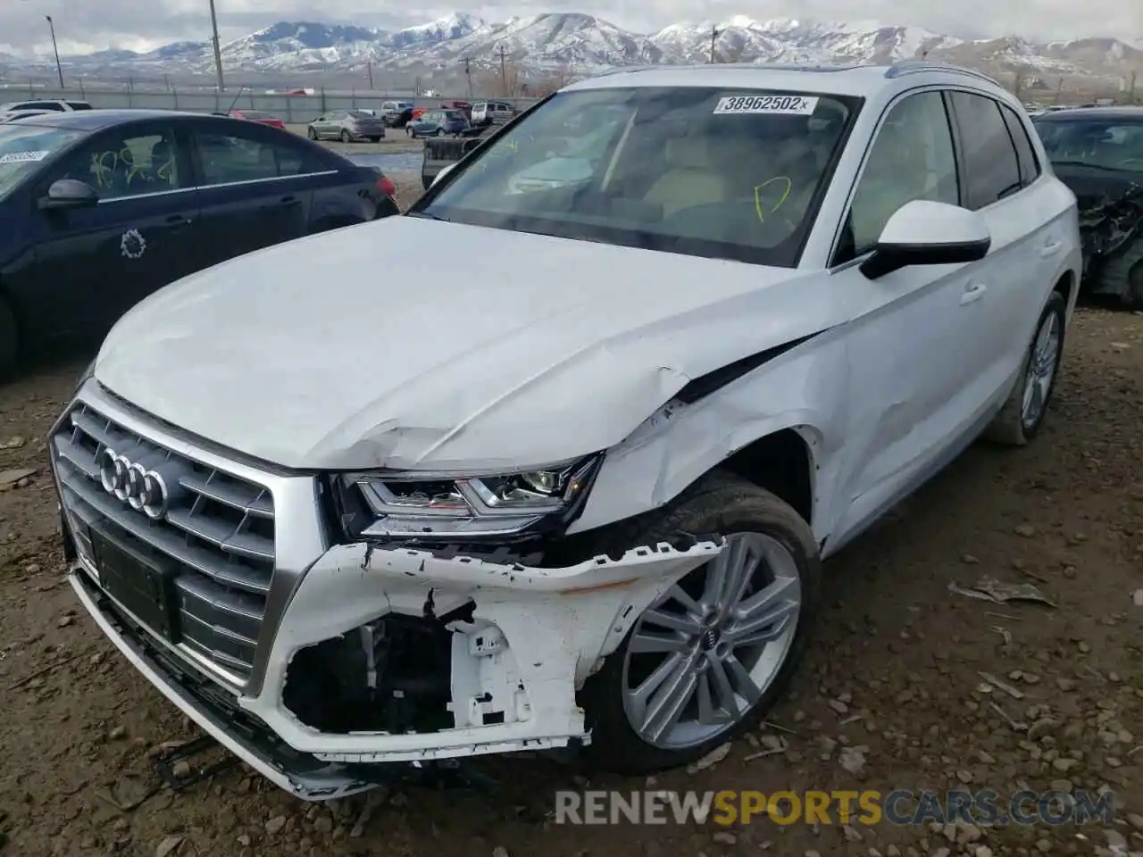 2 Photograph of a damaged car WA1BNAFY7L2098475 AUDI Q5 2020