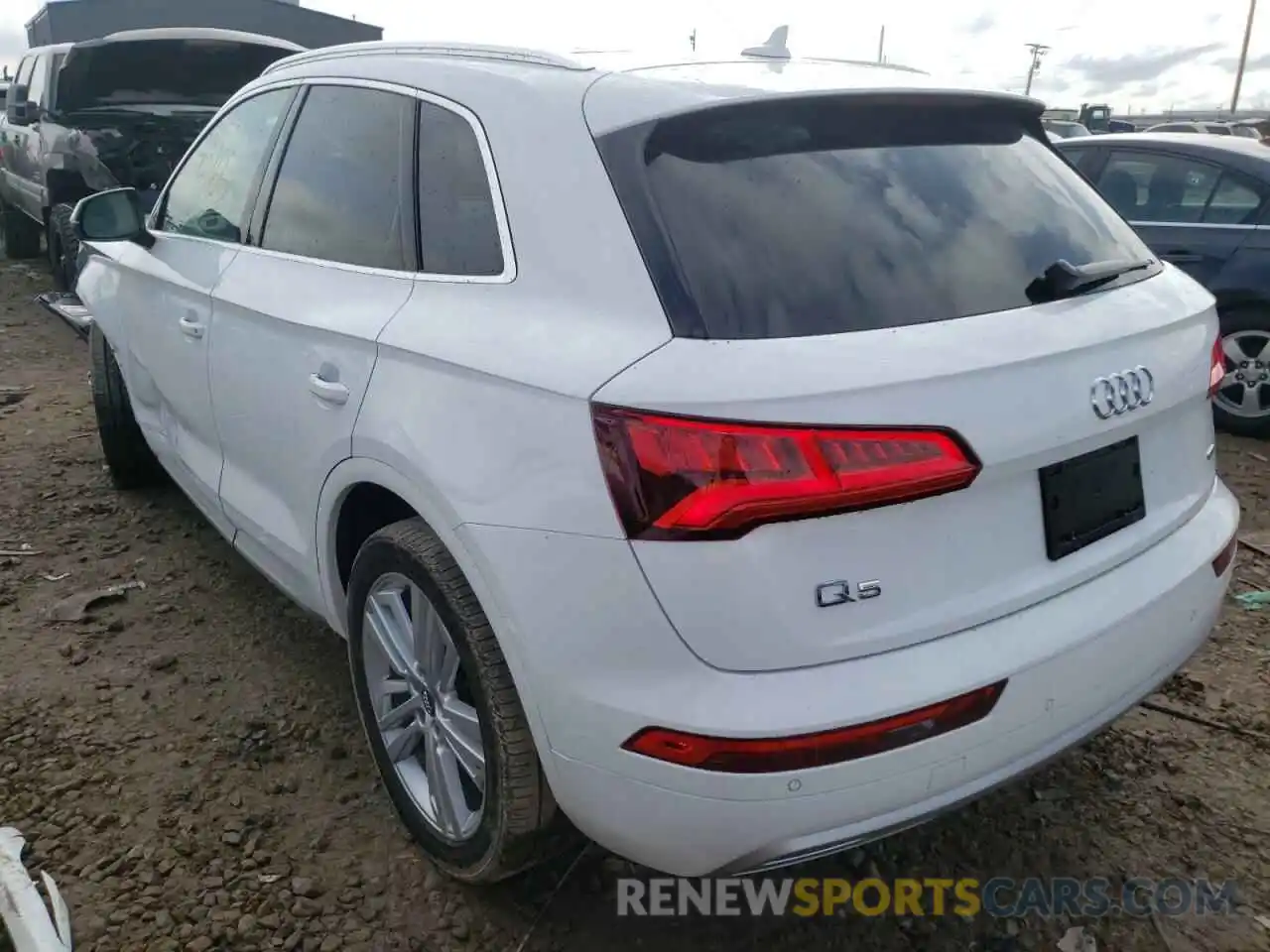 3 Фотография поврежденного автомобиля WA1BNAFY7L2098475 AUDI Q5 2020