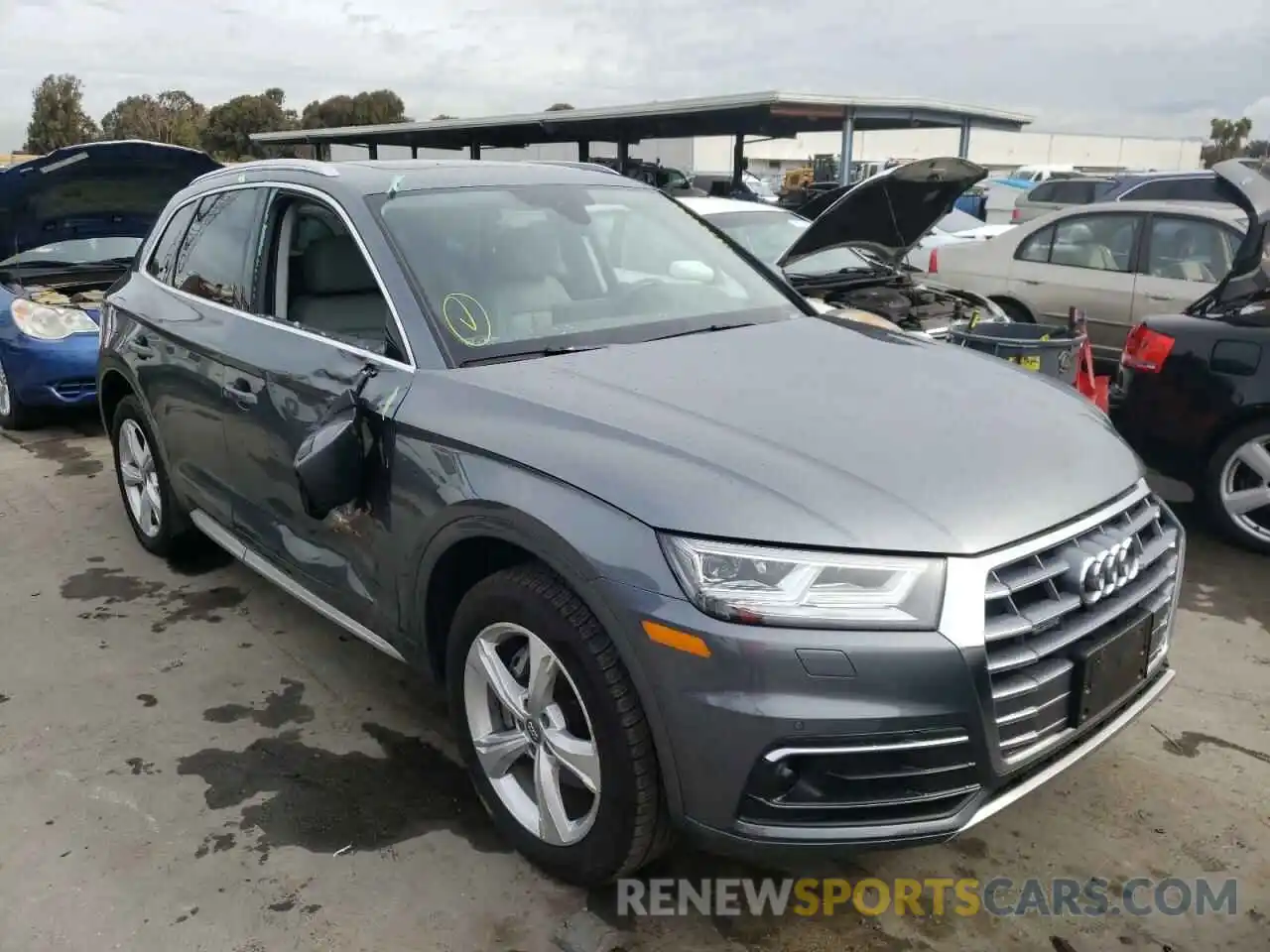 1 Фотография поврежденного автомобиля WA1BNAFY7L2100287 AUDI Q5 2020