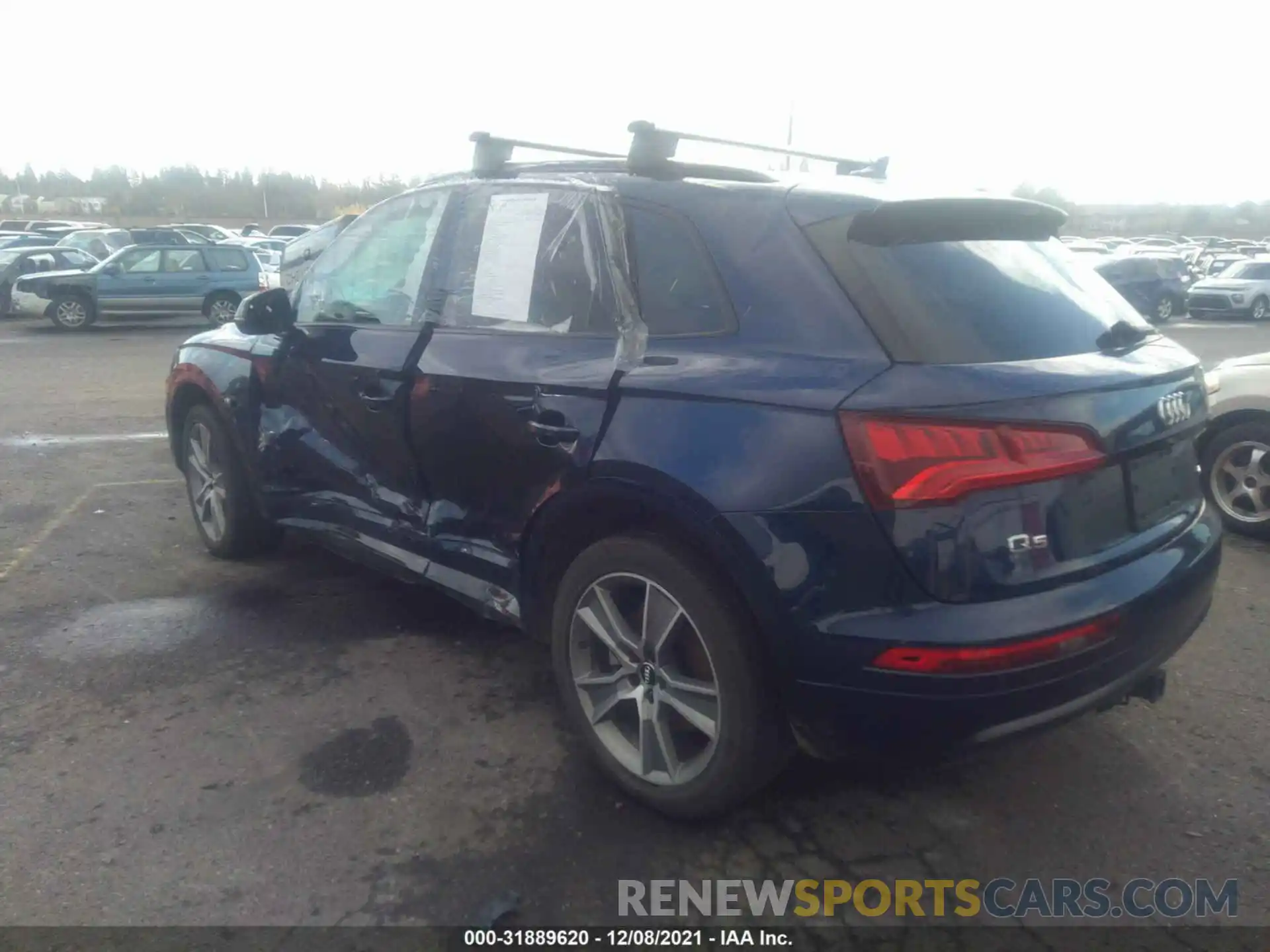 3 Фотография поврежденного автомобиля WA1BNAFY8L2007388 AUDI Q5 2020