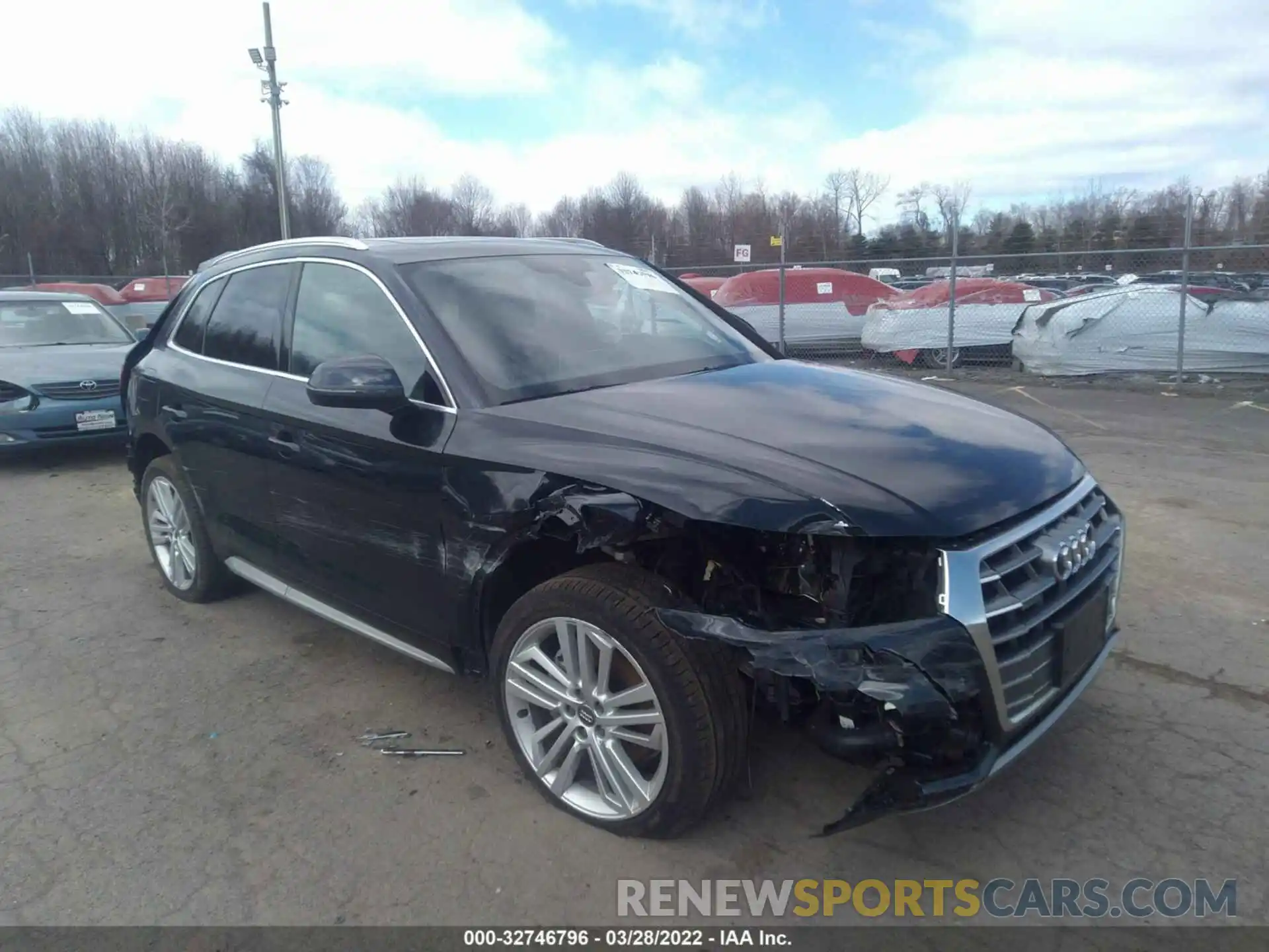 1 Photograph of a damaged car WA1BNAFY8L2034994 AUDI Q5 2020