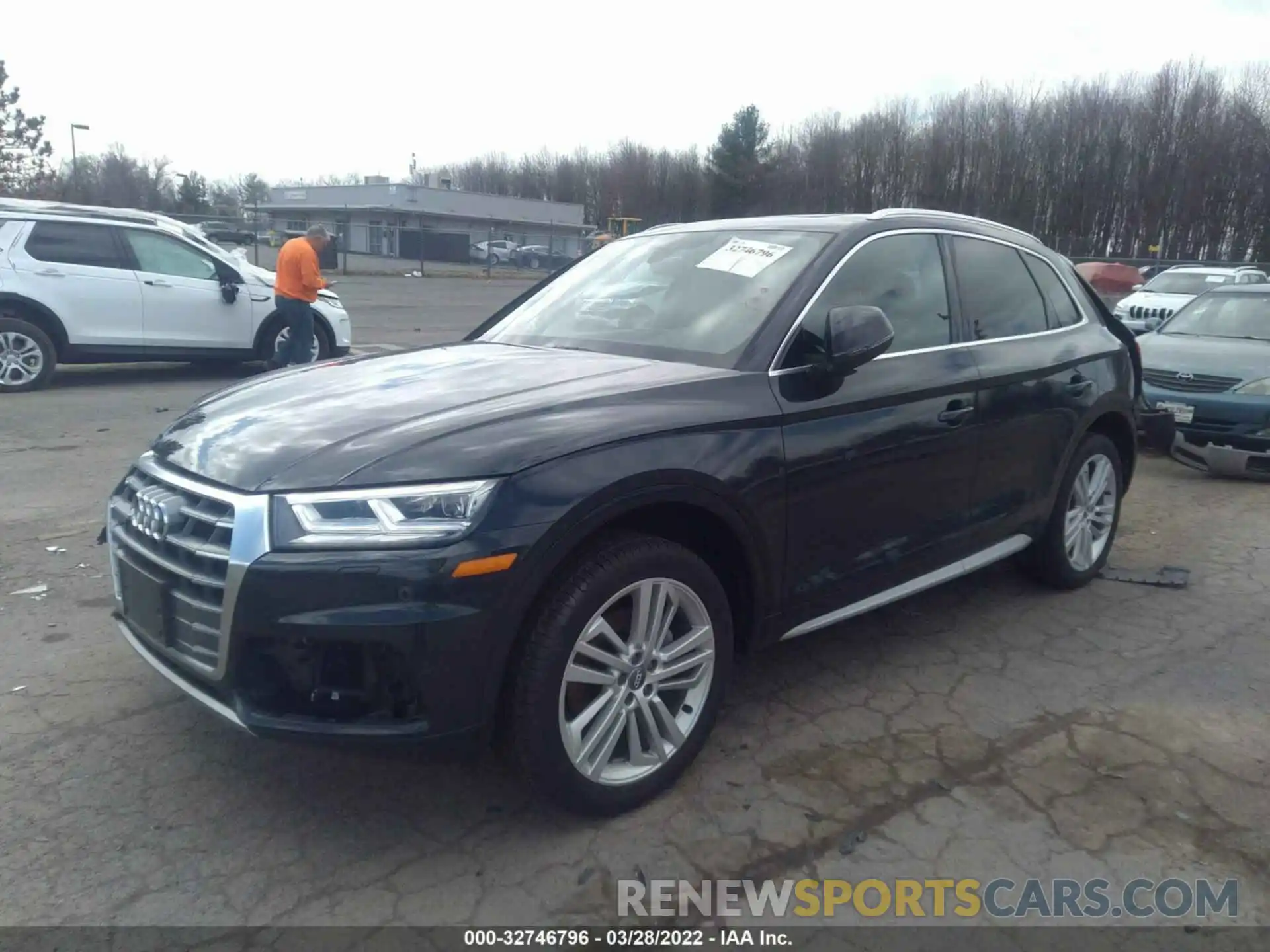 2 Фотография поврежденного автомобиля WA1BNAFY8L2034994 AUDI Q5 2020