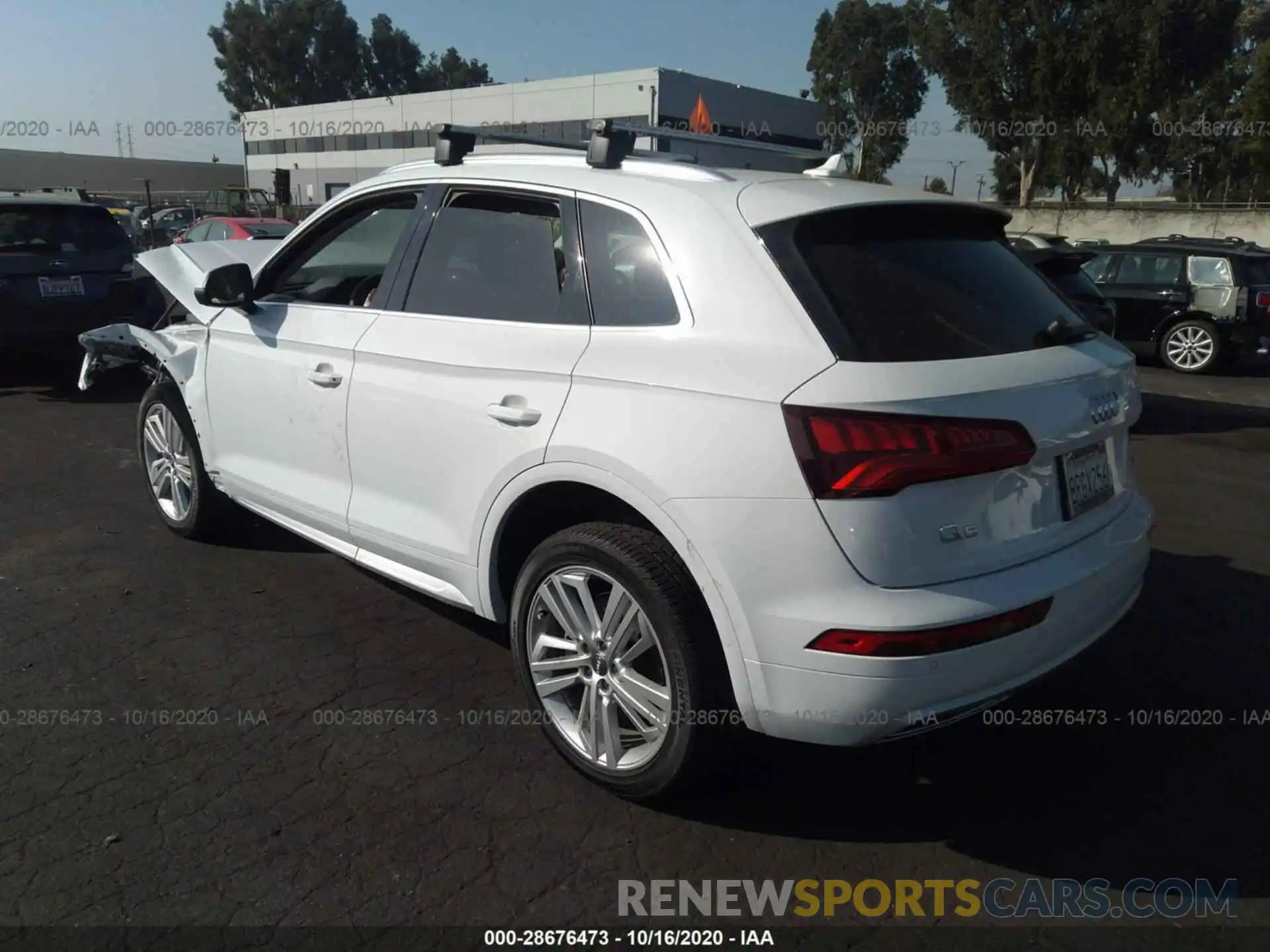 3 Фотография поврежденного автомобиля WA1BNAFY8L2038026 AUDI Q5 2020