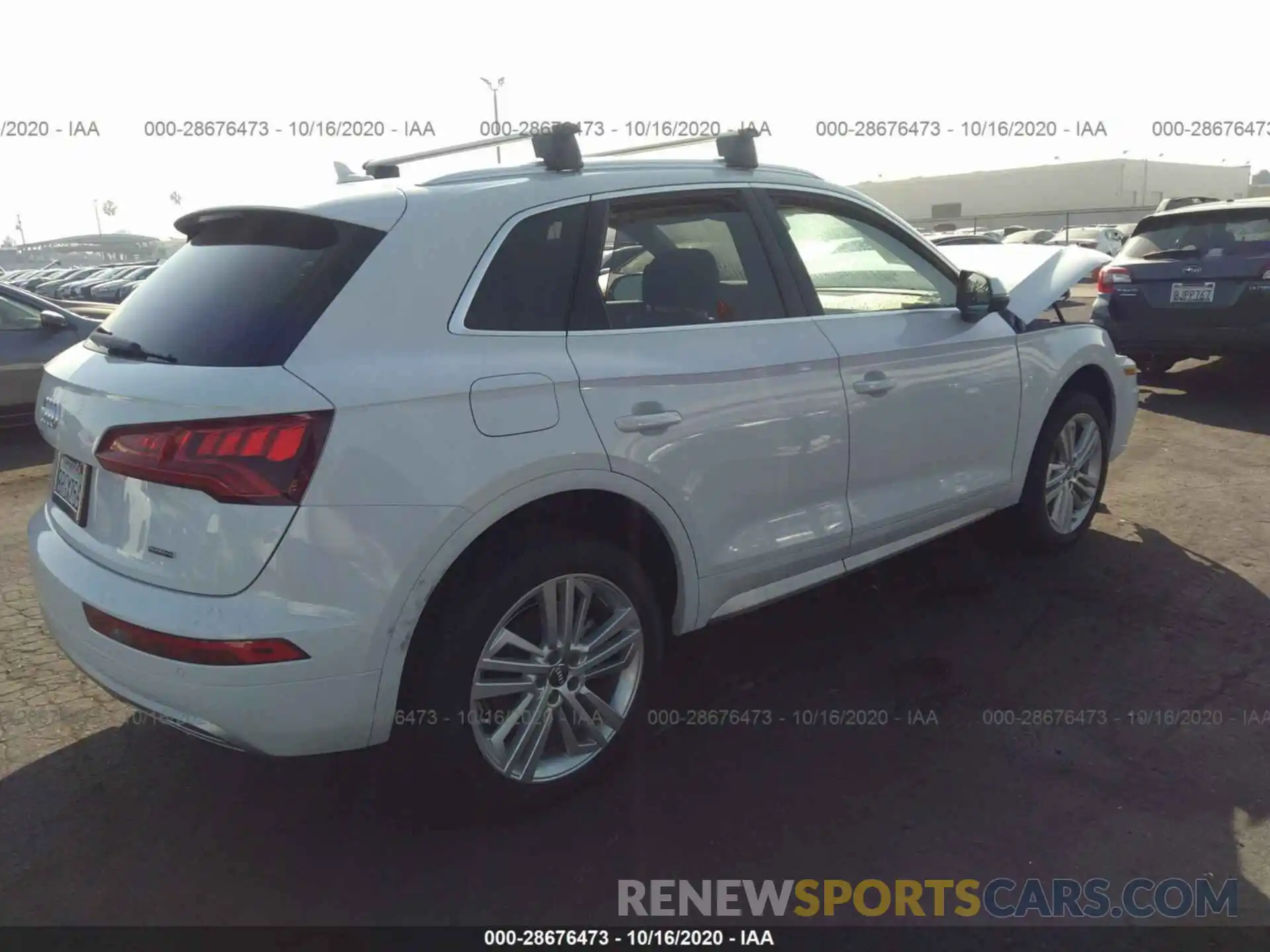 4 Фотография поврежденного автомобиля WA1BNAFY8L2038026 AUDI Q5 2020