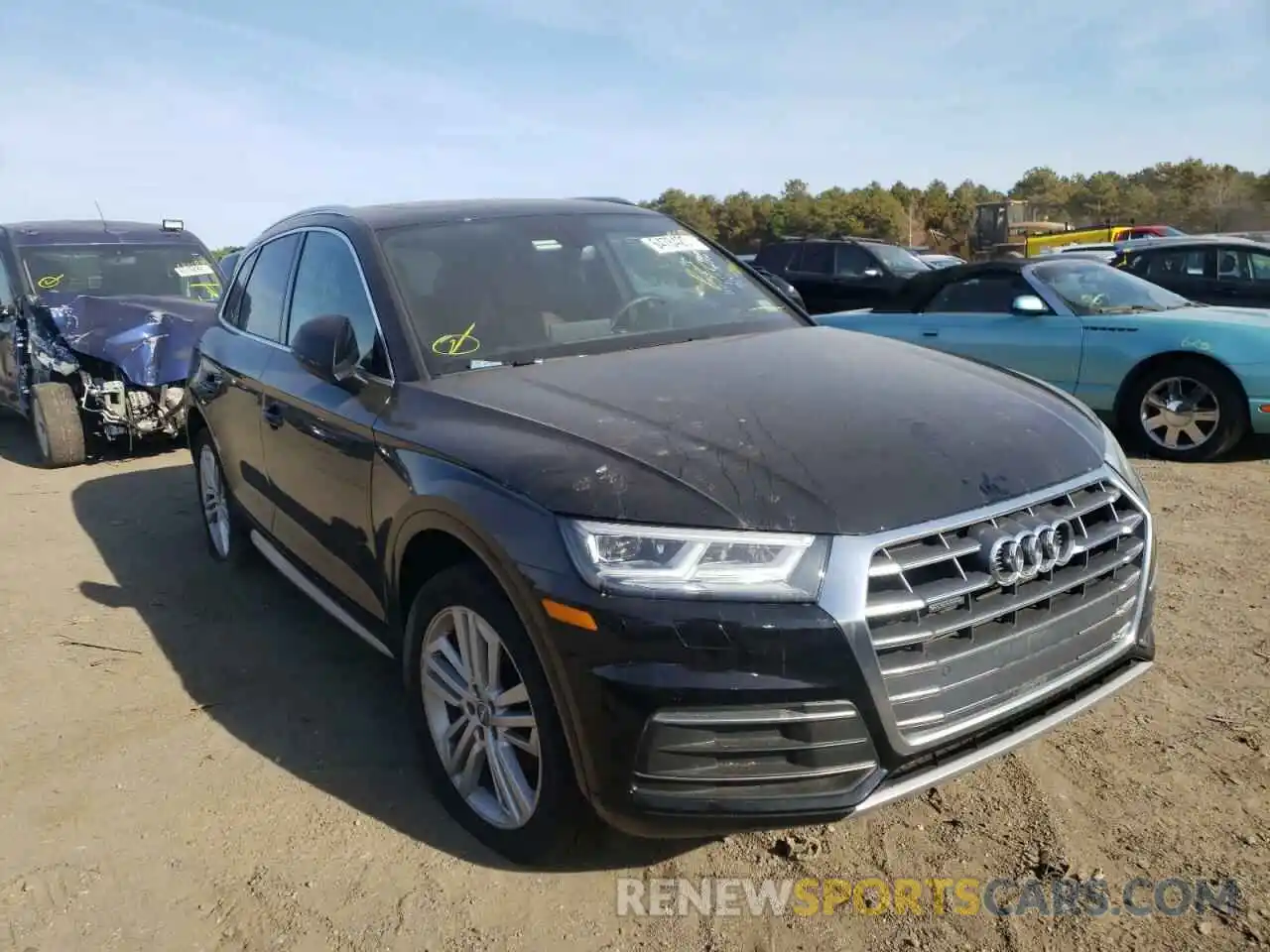 1 Фотография поврежденного автомобиля WA1BNAFY8L2041511 AUDI Q5 2020