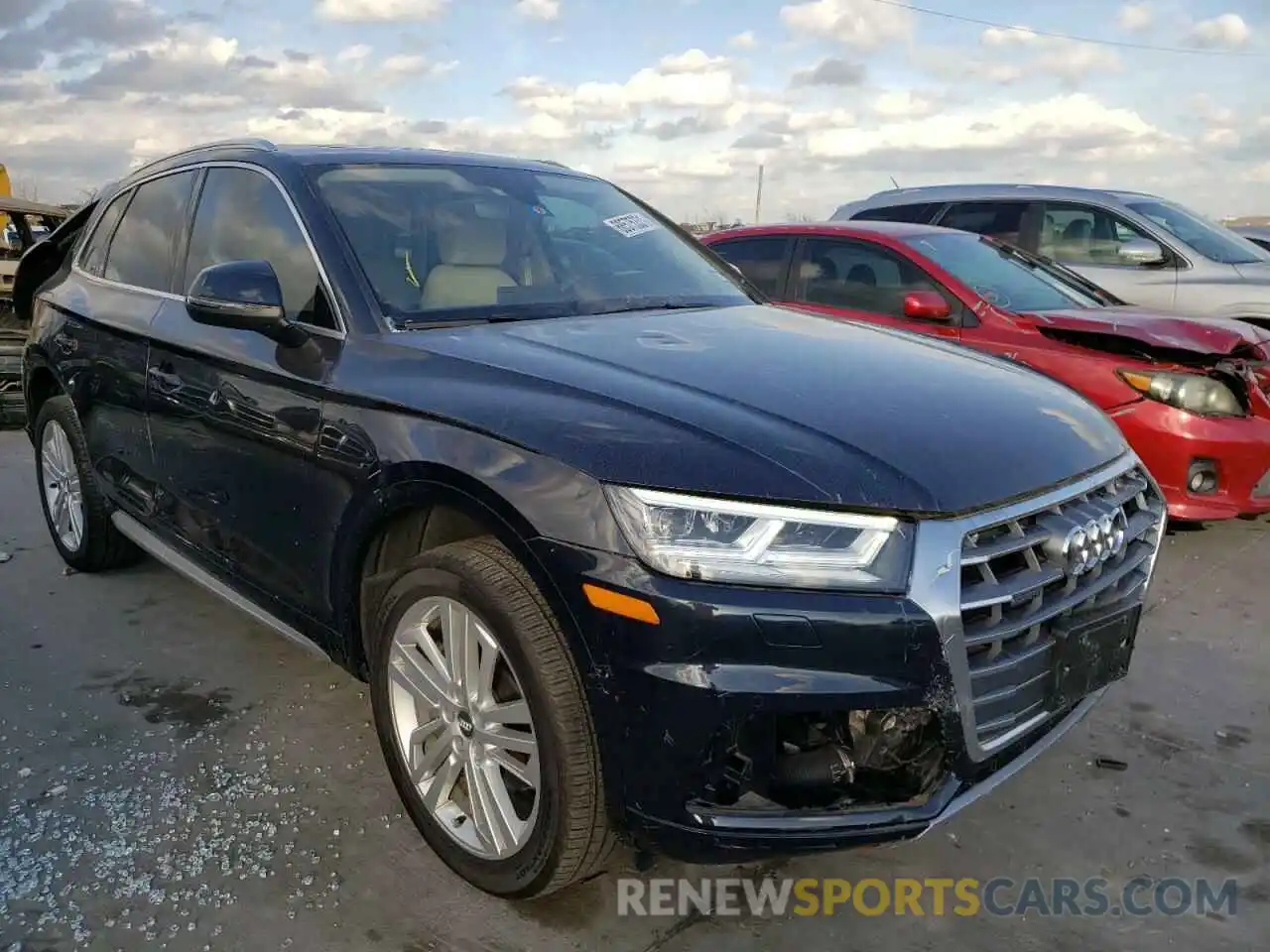 1 Photograph of a damaged car WA1BNAFY8L2048510 AUDI Q5 2020