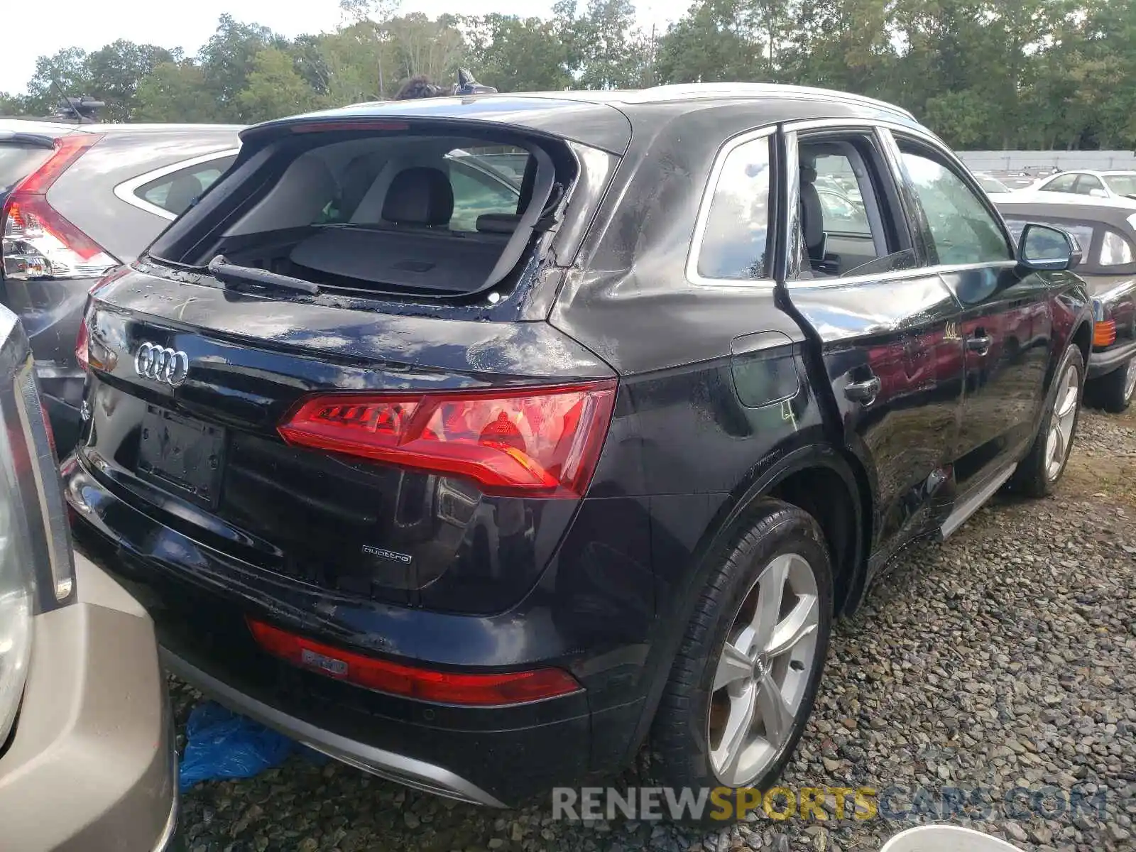 4 Фотография поврежденного автомобиля WA1BNAFY8L2059281 AUDI Q5 2020