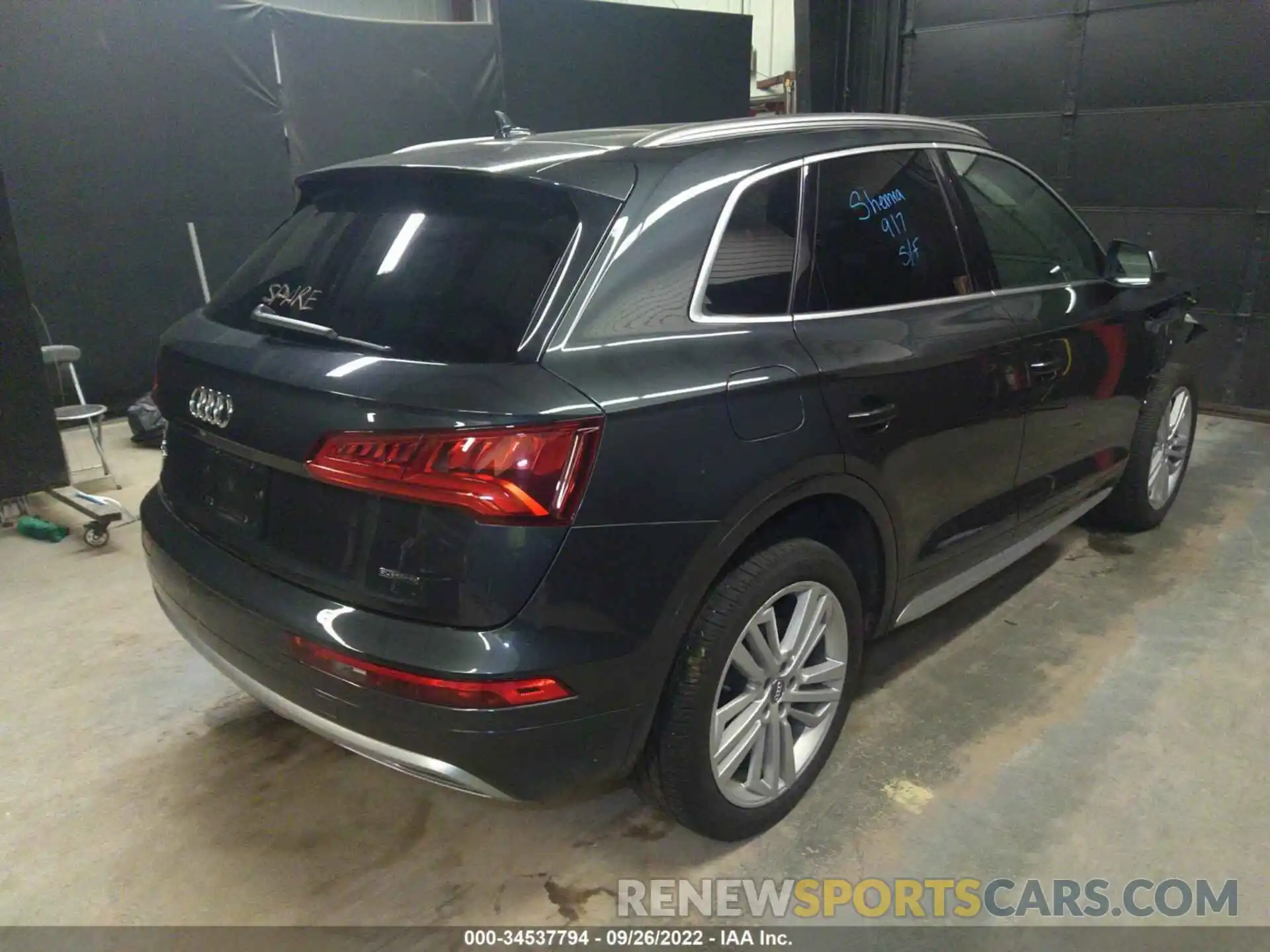 4 Фотография поврежденного автомобиля WA1BNAFY8L2065209 AUDI Q5 2020