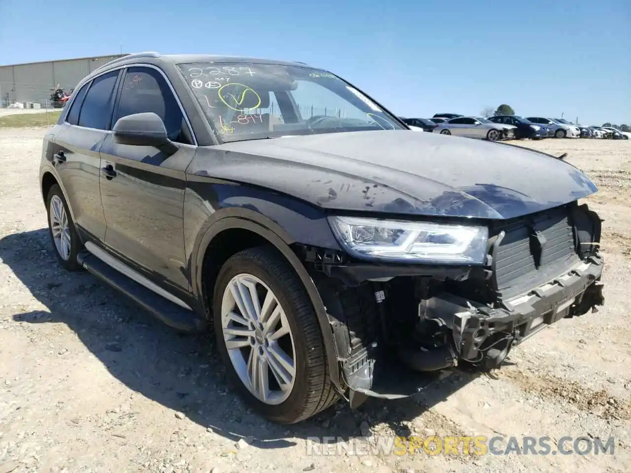 1 Фотография поврежденного автомобиля WA1BNAFY8L2072287 AUDI Q5 2020