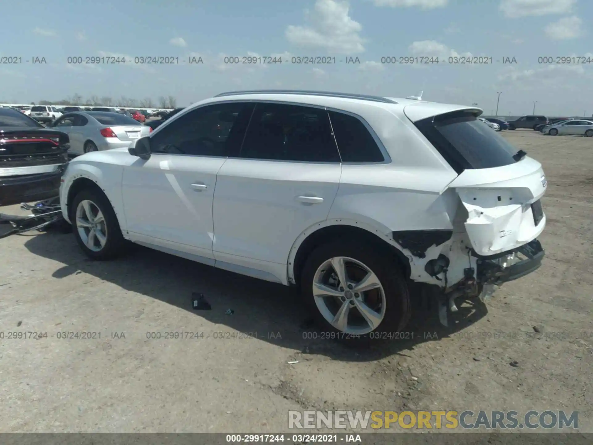 3 Photograph of a damaged car WA1BNAFY8L2072984 AUDI Q5 2020