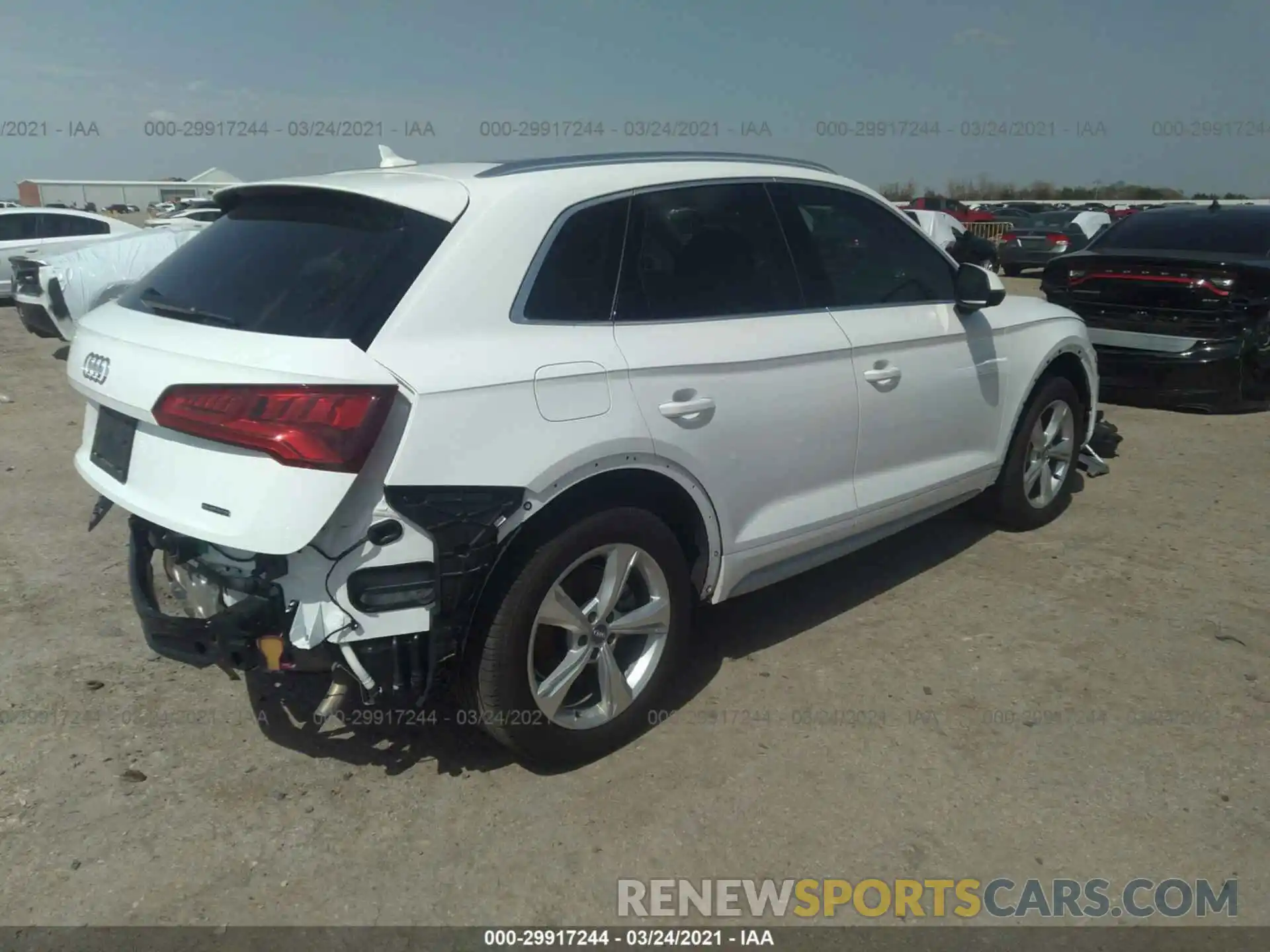 4 Photograph of a damaged car WA1BNAFY8L2072984 AUDI Q5 2020