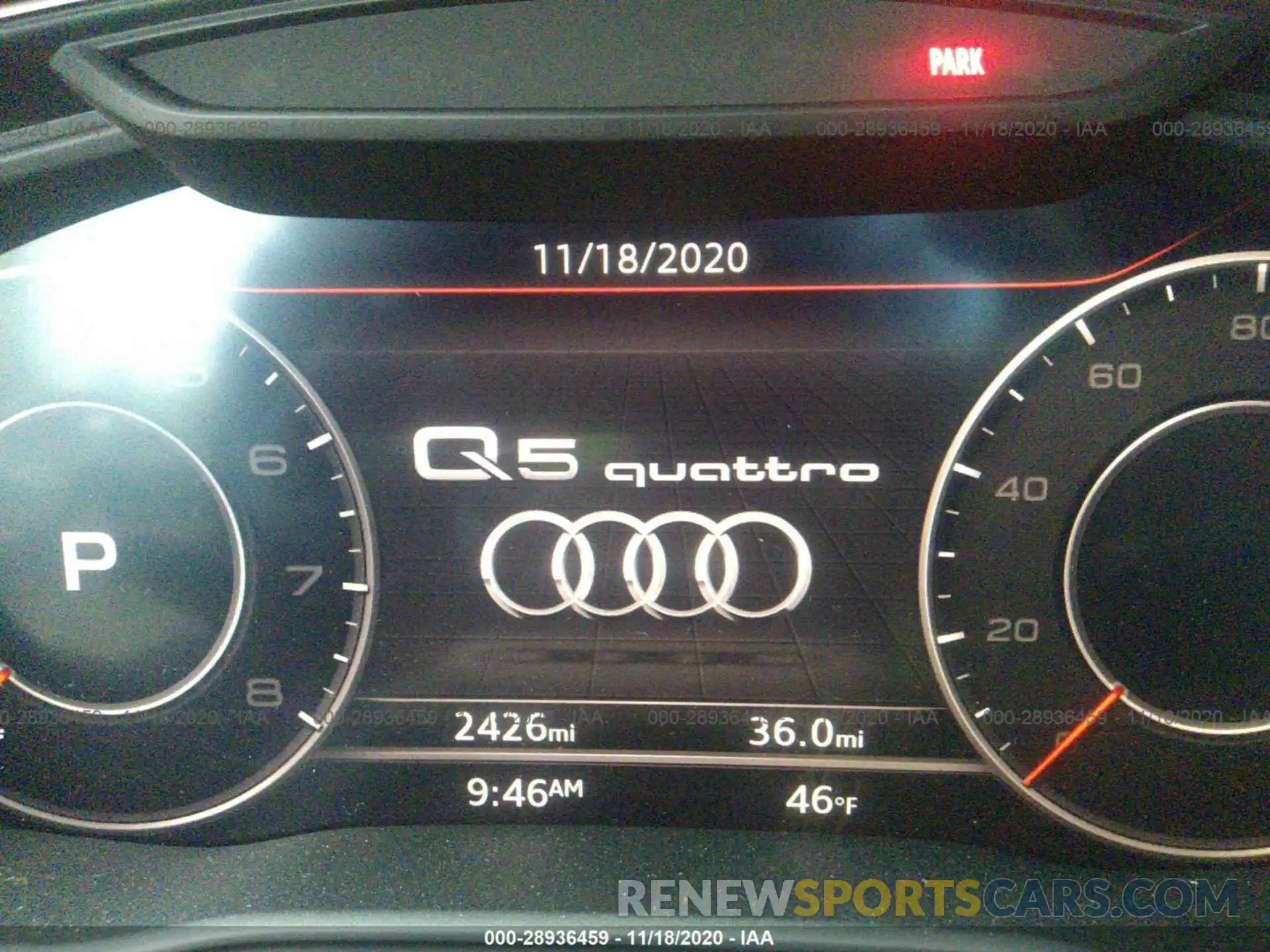 7 Фотография поврежденного автомобиля WA1BNAFY8L2083578 AUDI Q5 2020