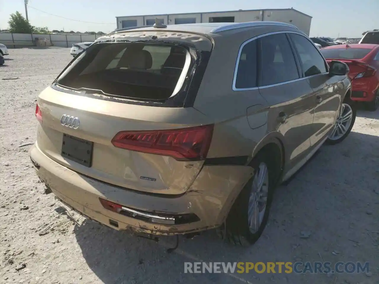 4 Photograph of a damaged car WA1BNAFY8L2083628 AUDI Q5 2020