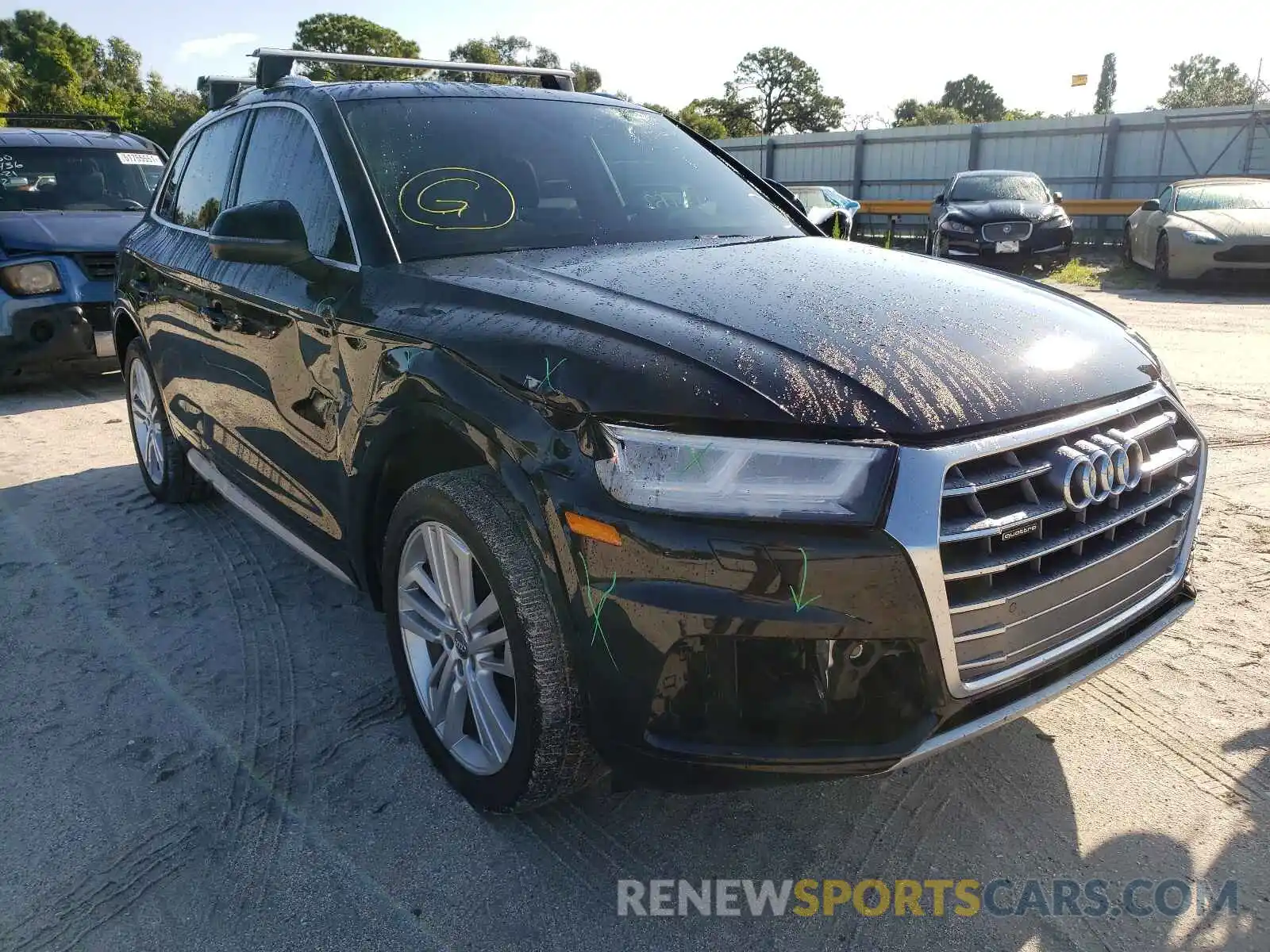 1 Photograph of a damaged car WA1BNAFY9L2017279 AUDI Q5 2020