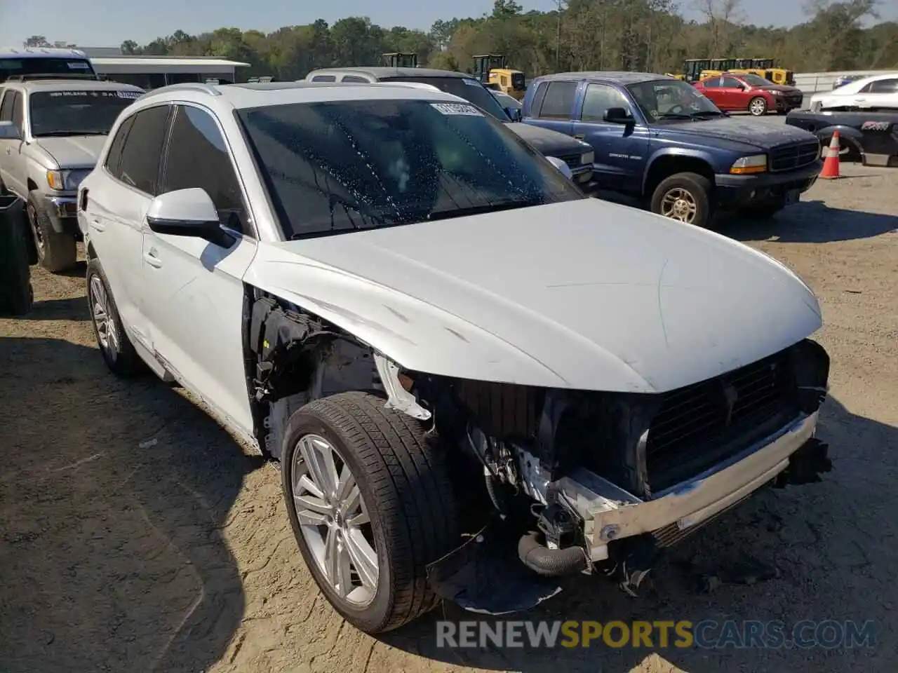 1 Photograph of a damaged car WA1BNAFY9L2018058 AUDI Q5 2020