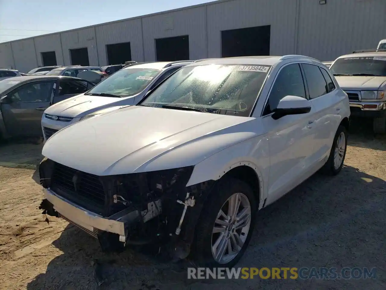 2 Photograph of a damaged car WA1BNAFY9L2018058 AUDI Q5 2020