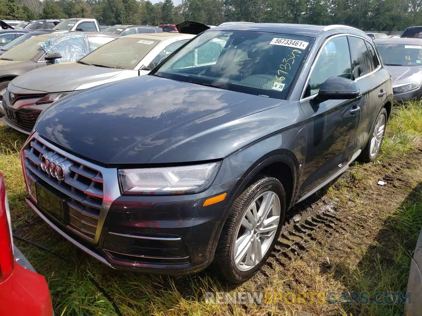 2 Photograph of a damaged car WA1BNAFY9L2030467 AUDI Q5 2020