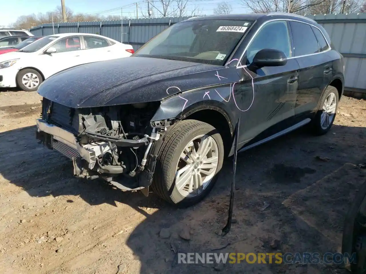 1 Photograph of a damaged car WA1BNAFY9L2030727 AUDI Q5 2020