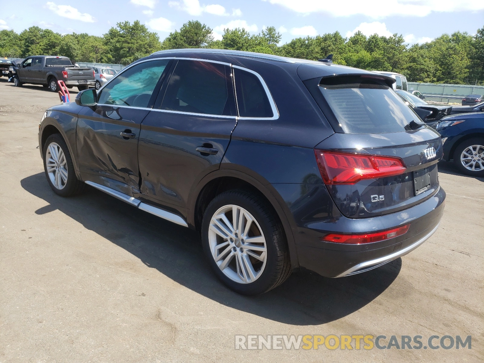 3 Фотография поврежденного автомобиля WA1BNAFY9L2037662 AUDI Q5 2020