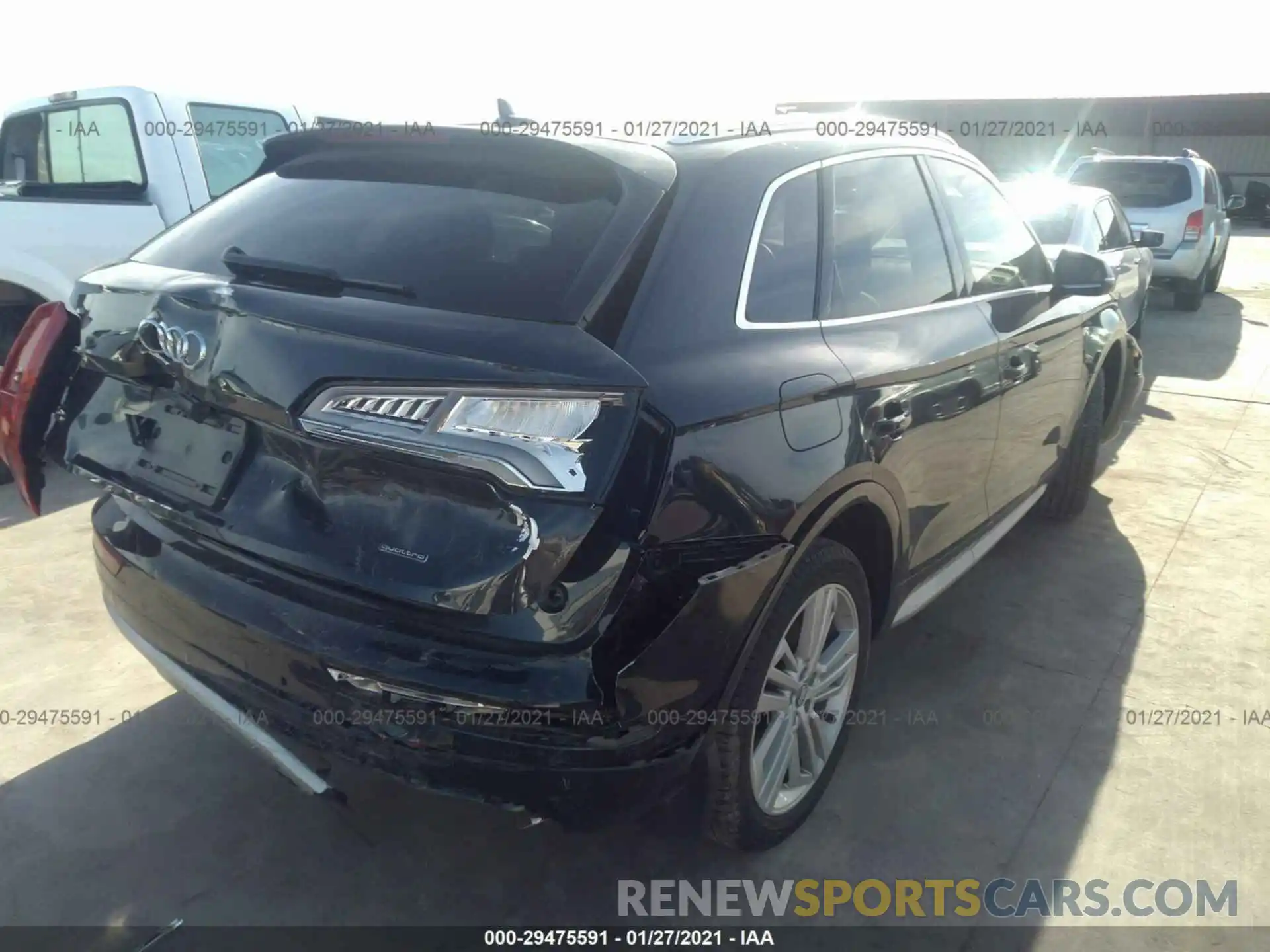 4 Photograph of a damaged car WA1BNAFY9L2037869 AUDI Q5 2020