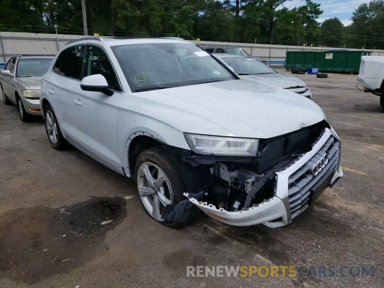 1 Фотография поврежденного автомобиля WA1BNAFY9L2095285 AUDI Q5 2020