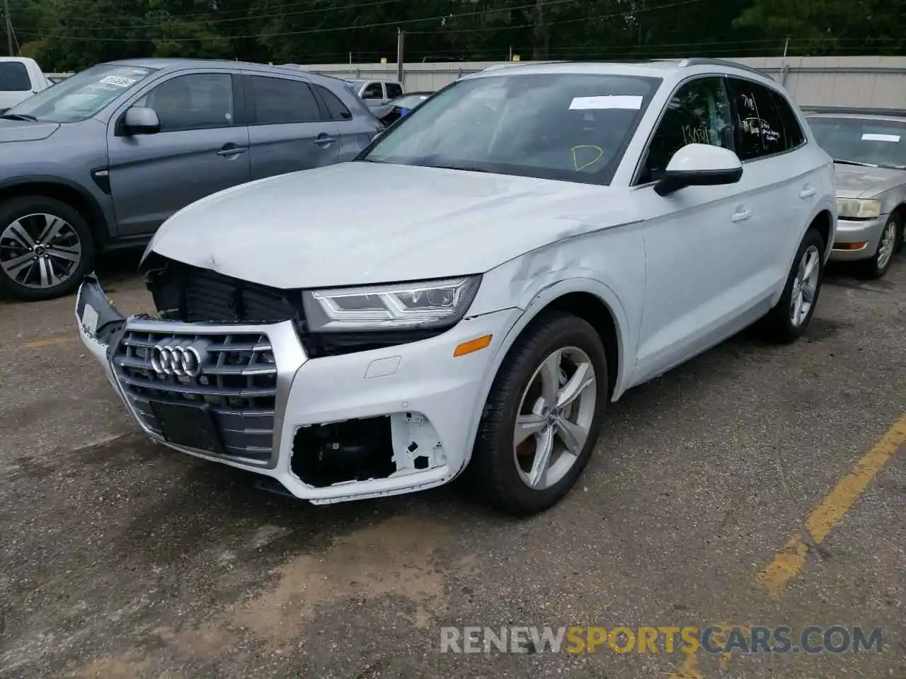 2 Photograph of a damaged car WA1BNAFY9L2095285 AUDI Q5 2020