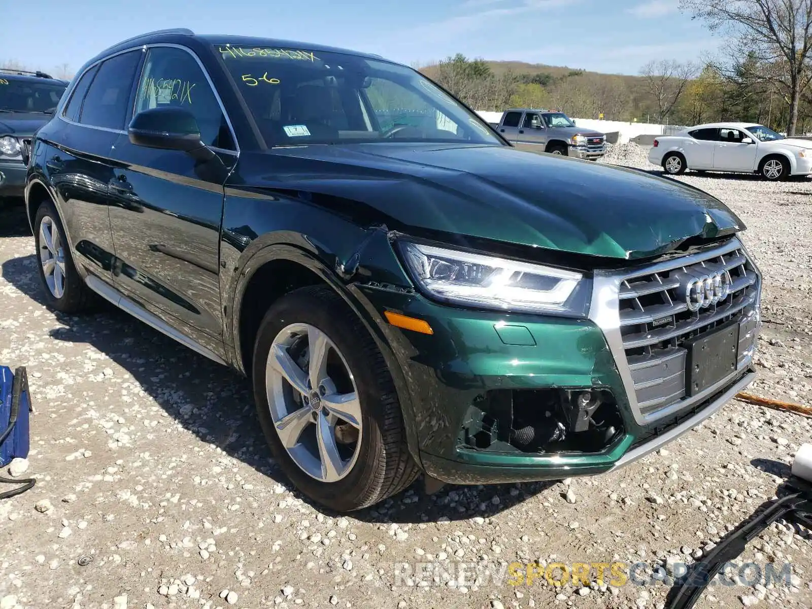 1 Photograph of a damaged car WA1BNAFYXL2008218 AUDI Q5 2020