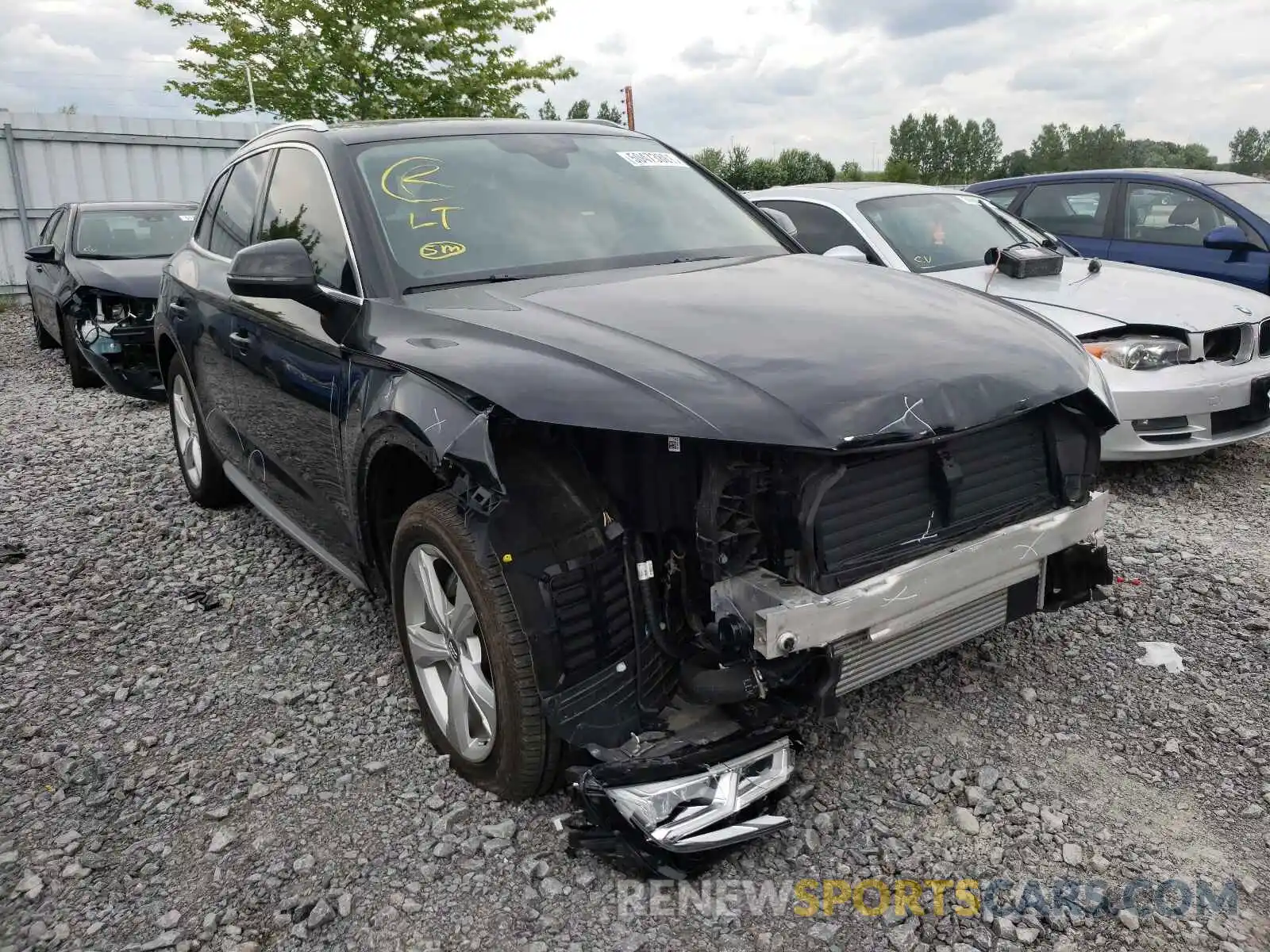 1 Фотография поврежденного автомобиля WA1BNAFYXL2011717 AUDI Q5 2020