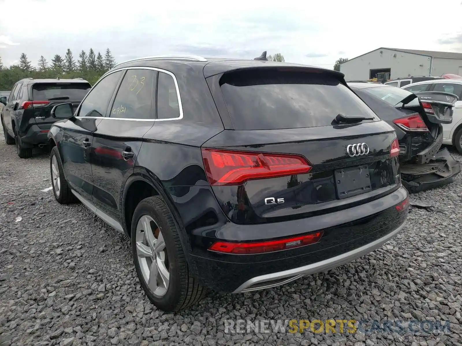 3 Фотография поврежденного автомобиля WA1BNAFYXL2011717 AUDI Q5 2020