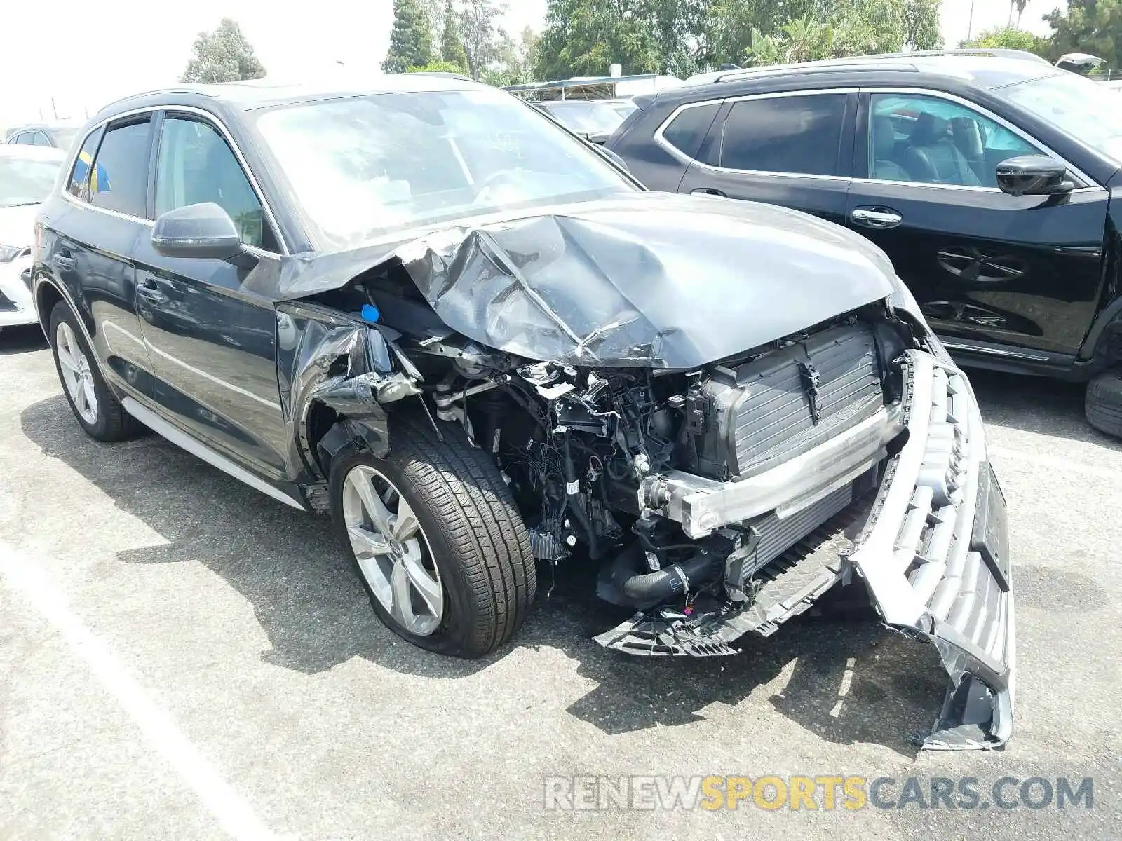 1 Photograph of a damaged car WA1BNAFYXL2013094 AUDI Q5 2020