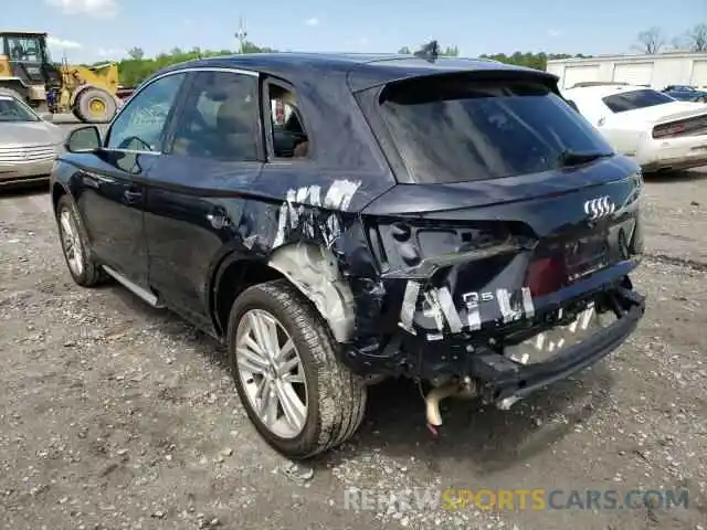 3 Фотография поврежденного автомобиля WA1BNAFYXL2015489 AUDI Q5 2020