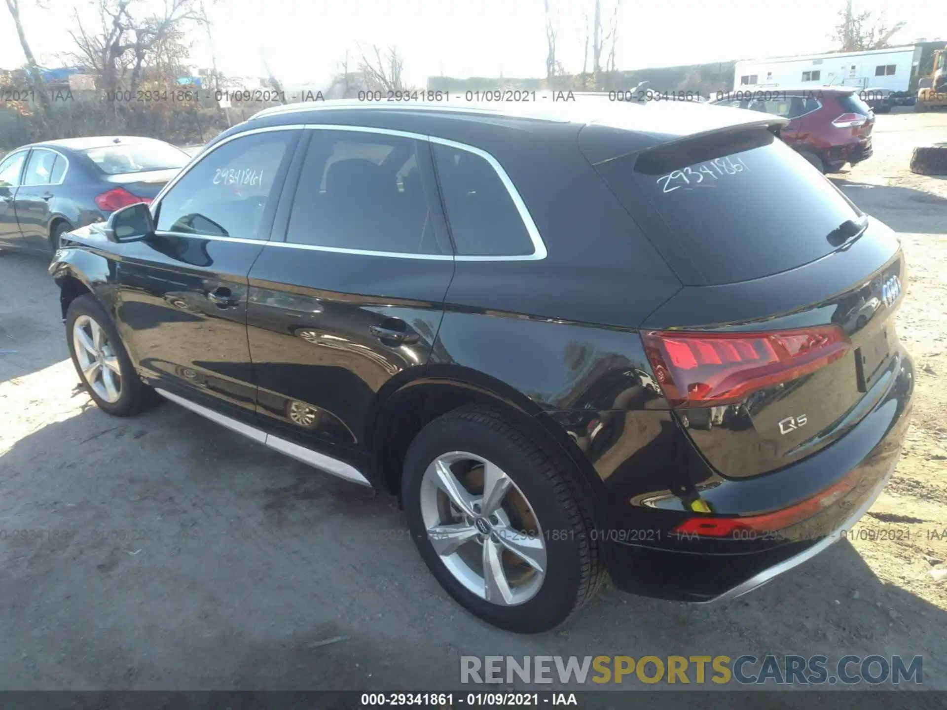 3 Фотография поврежденного автомобиля WA1BNAFYXL2016495 AUDI Q5 2020