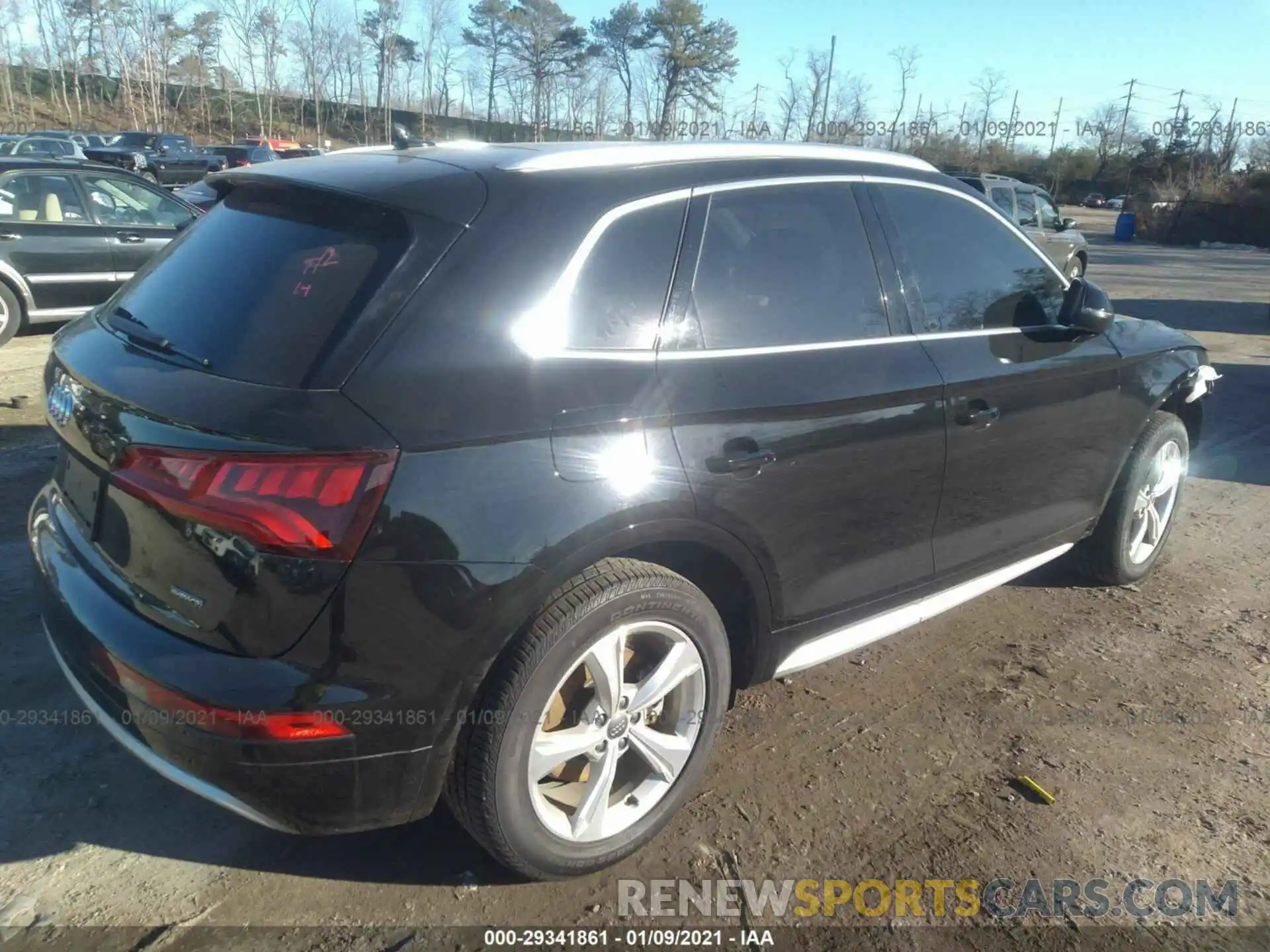 4 Photograph of a damaged car WA1BNAFYXL2016495 AUDI Q5 2020