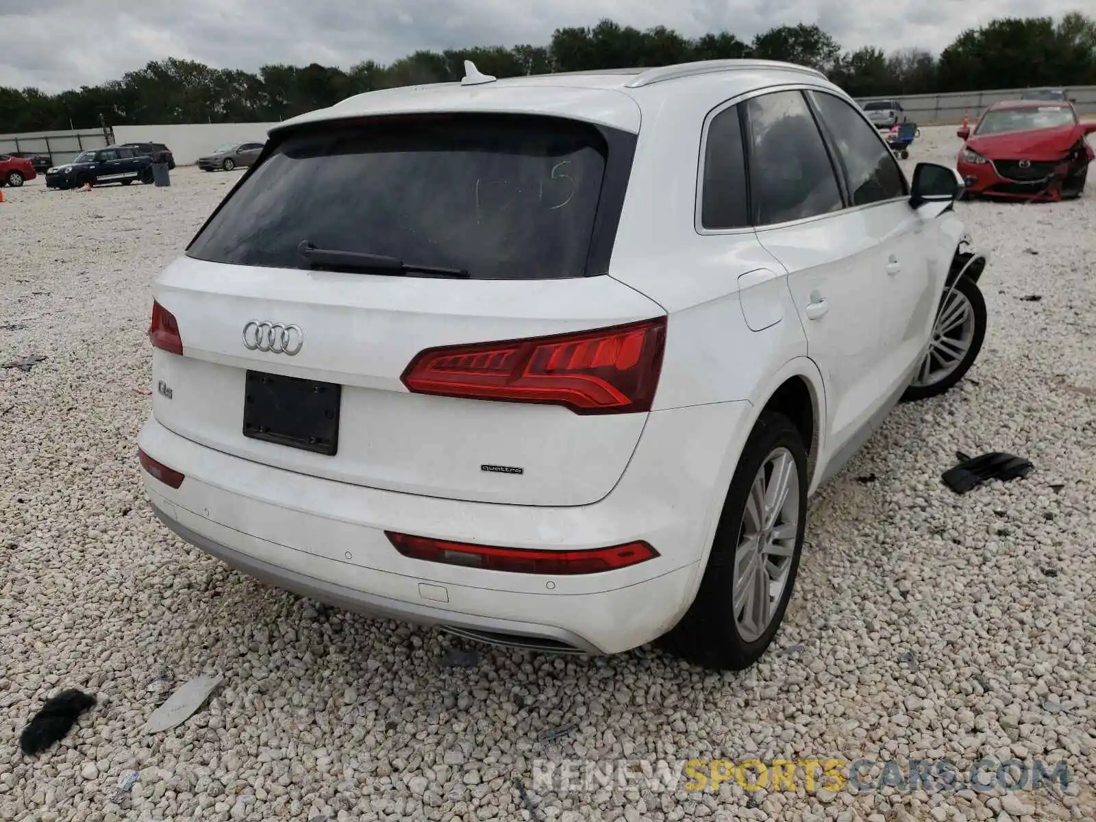 4 Фотография поврежденного автомобиля WA1BNAFYXL2016805 AUDI Q5 2020