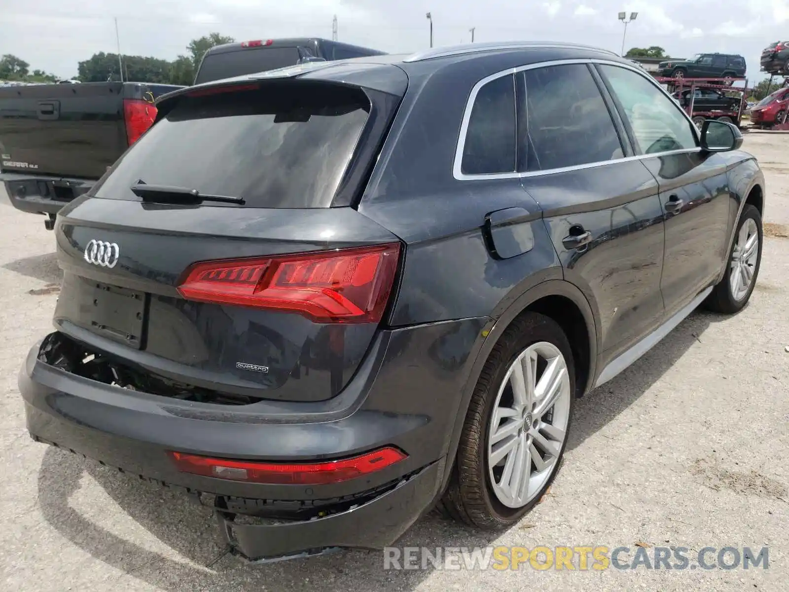 4 Фотография поврежденного автомобиля WA1BNAFYXL2018537 AUDI Q5 2020