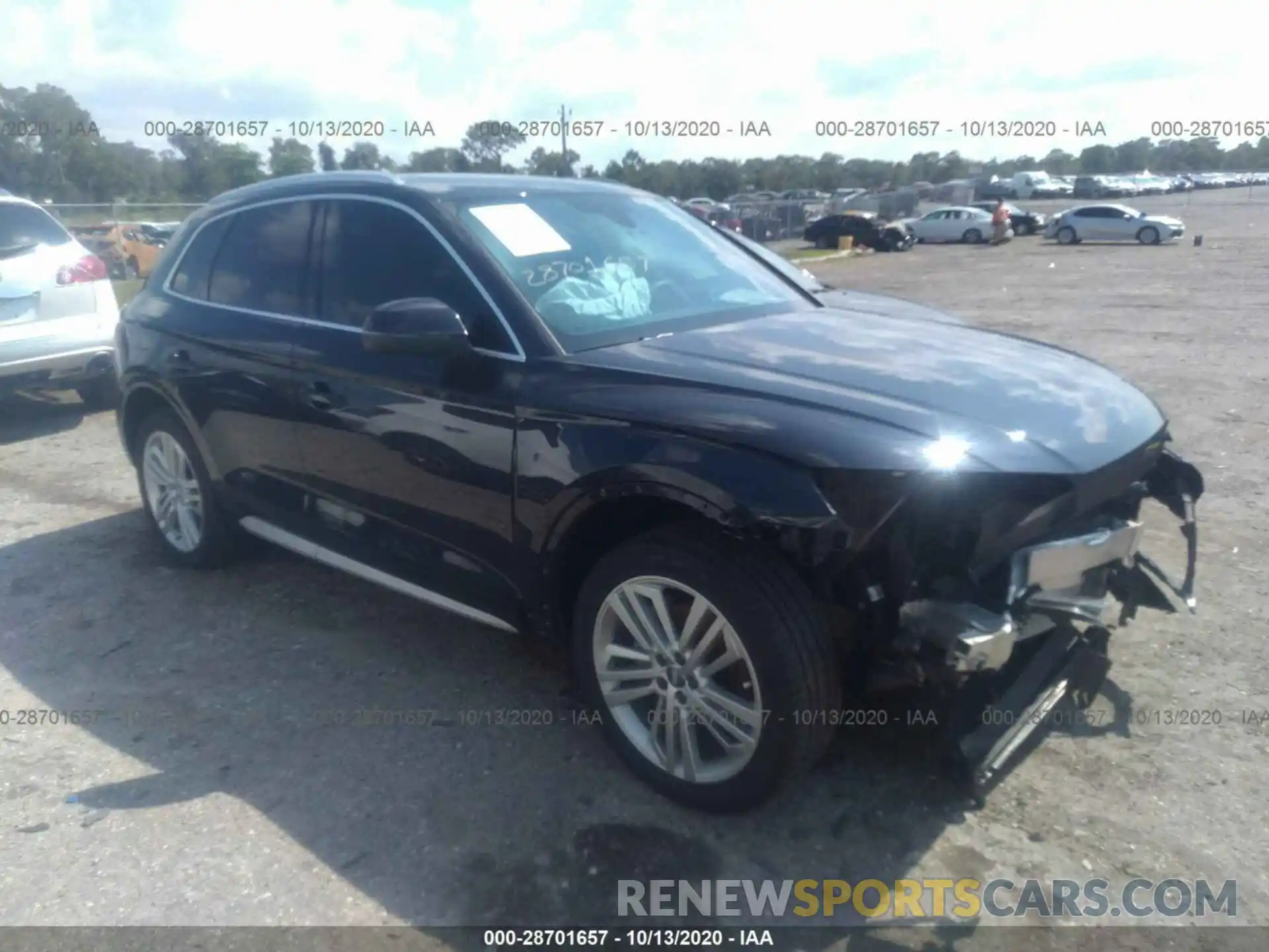 1 Photograph of a damaged car WA1BNAFYXL2021793 AUDI Q5 2020