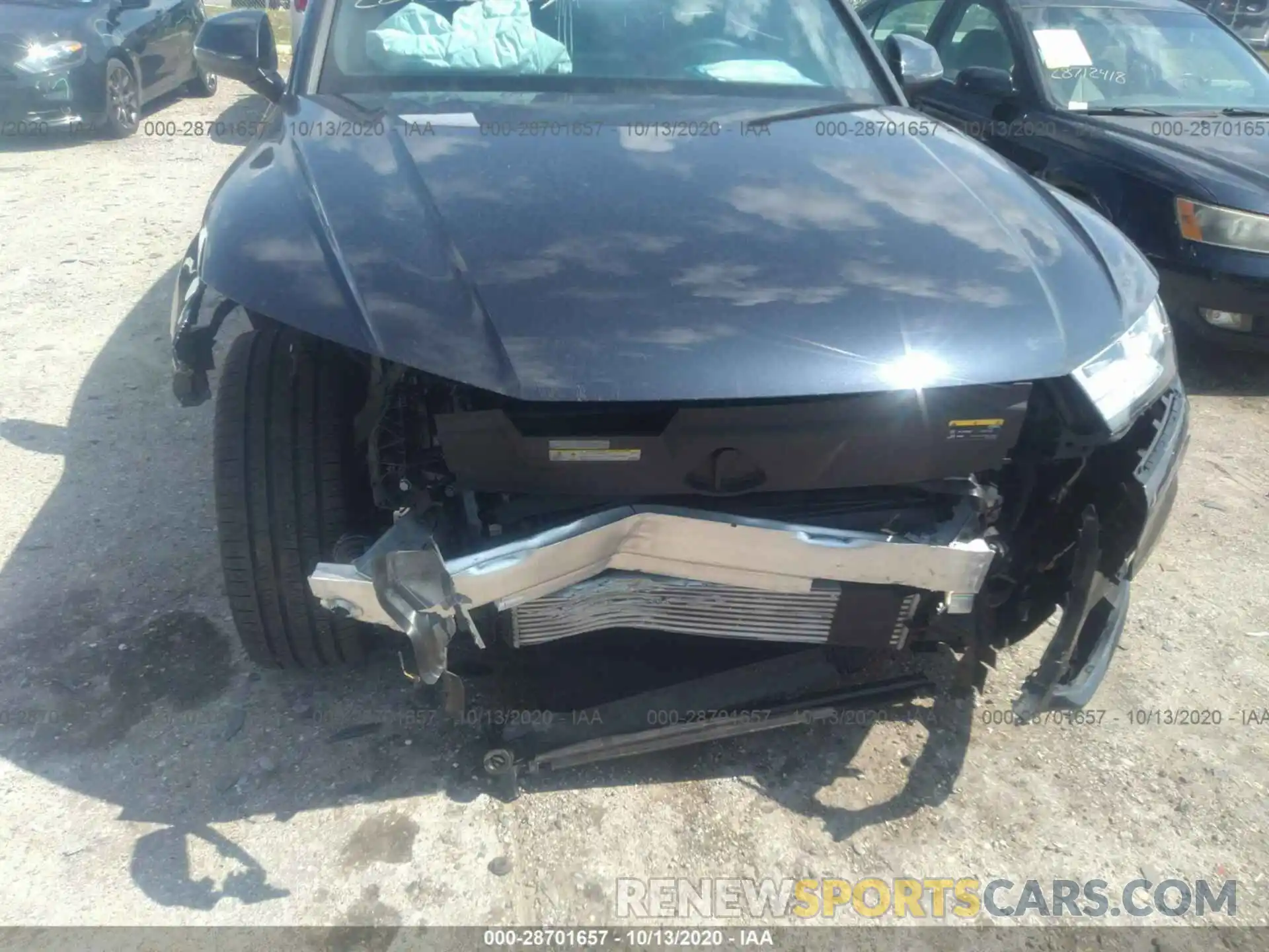 6 Фотография поврежденного автомобиля WA1BNAFYXL2021793 AUDI Q5 2020