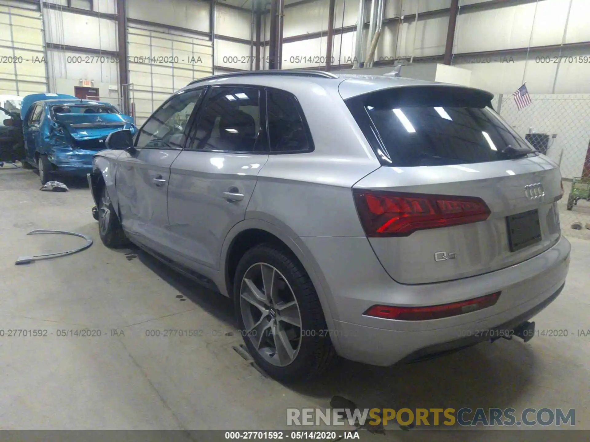 3 Photograph of a damaged car WA1BNAFYXL2028615 AUDI Q5 2020