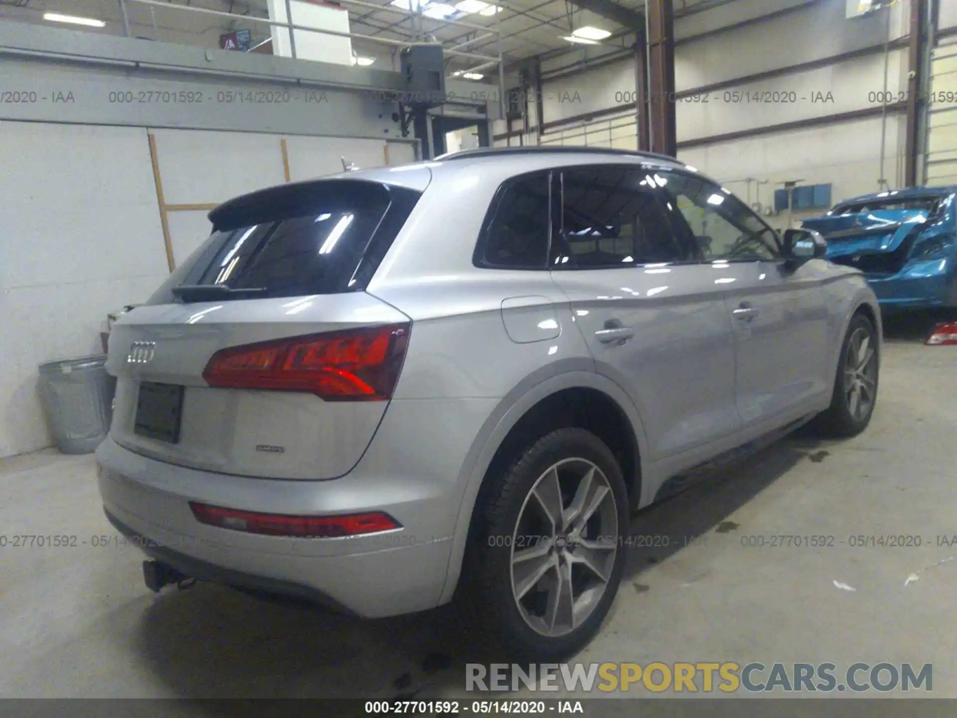 4 Фотография поврежденного автомобиля WA1BNAFYXL2028615 AUDI Q5 2020