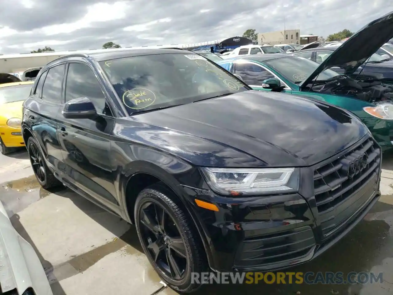 1 Photograph of a damaged car WA1BNAFYXL2036519 AUDI Q5 2020