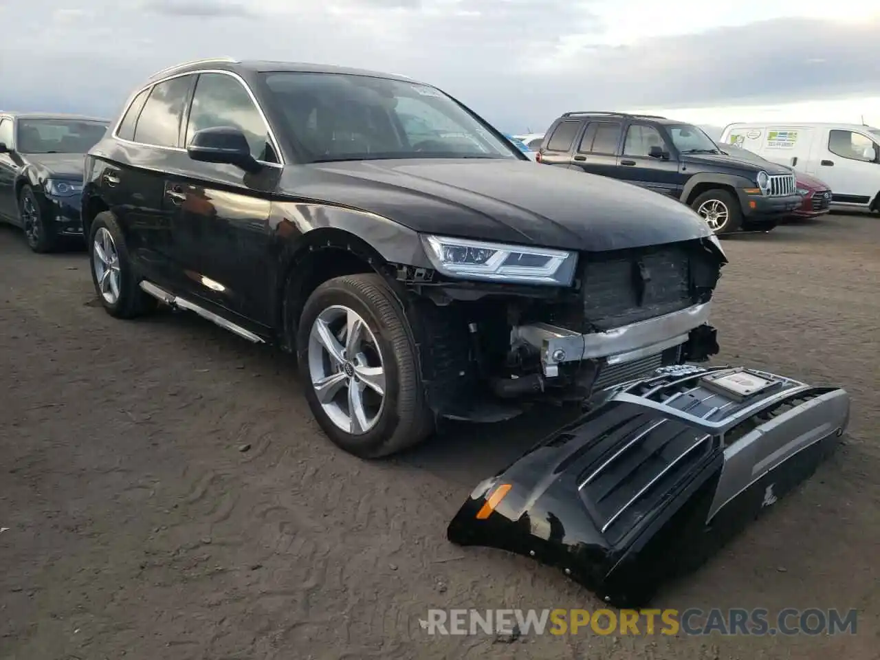 1 Фотография поврежденного автомобиля WA1BNAFYXL2038206 AUDI Q5 2020