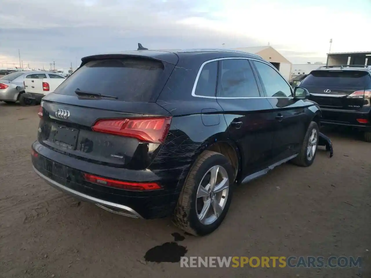 4 Фотография поврежденного автомобиля WA1BNAFYXL2038206 AUDI Q5 2020