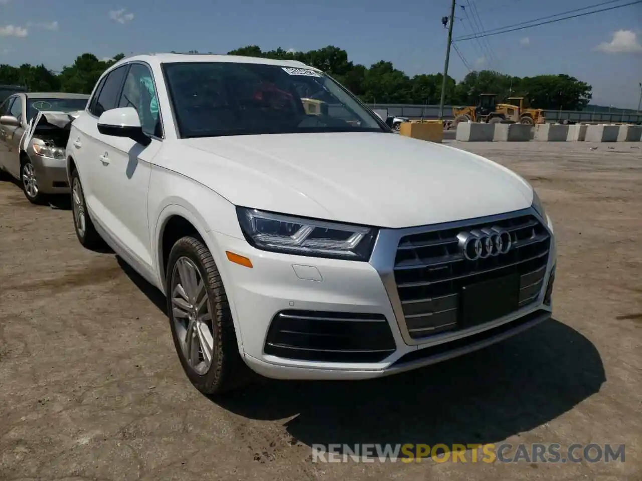 1 Фотография поврежденного автомобиля WA1BNAFYXL2041039 AUDI Q5 2020