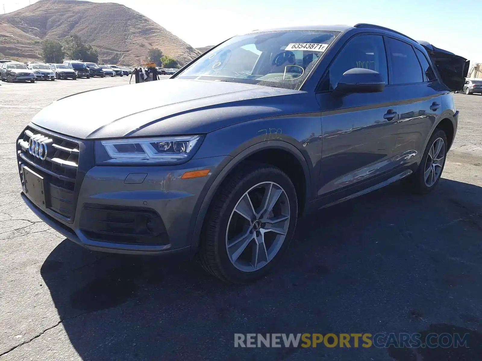 2 Photograph of a damaged car WA1BNAFYXL2046290 AUDI Q5 2020